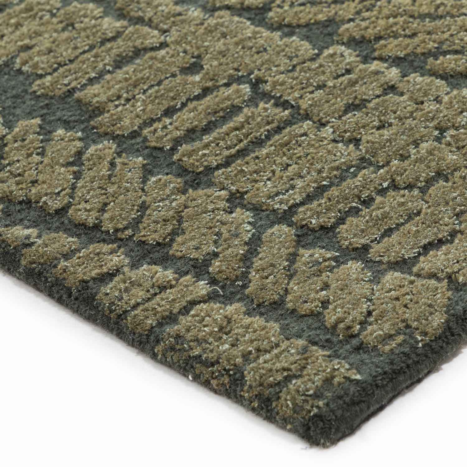 Echo Hand Tufted Woollen And Viscose Rug