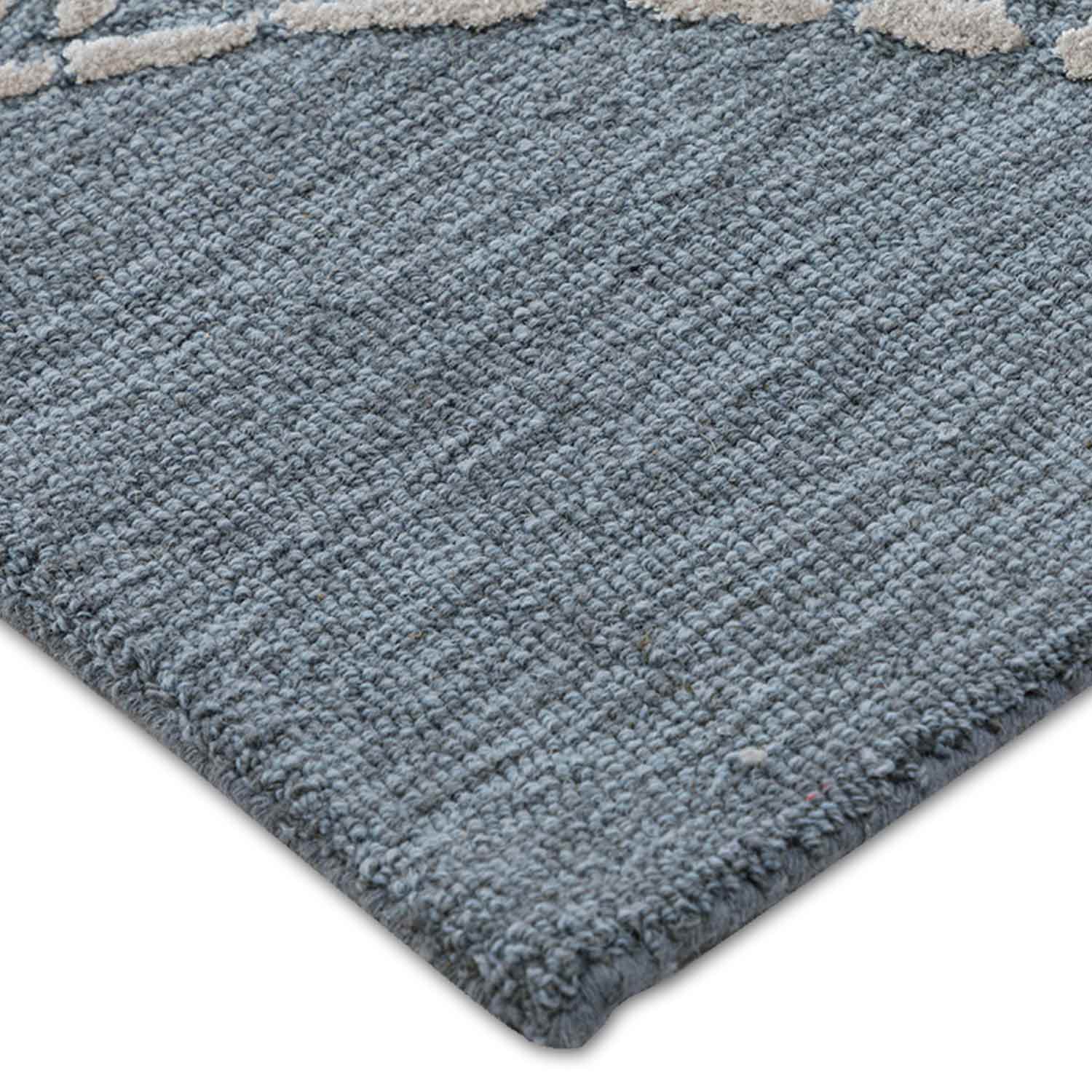 Edrce Hand Tufted Woollen And Viscose Rug