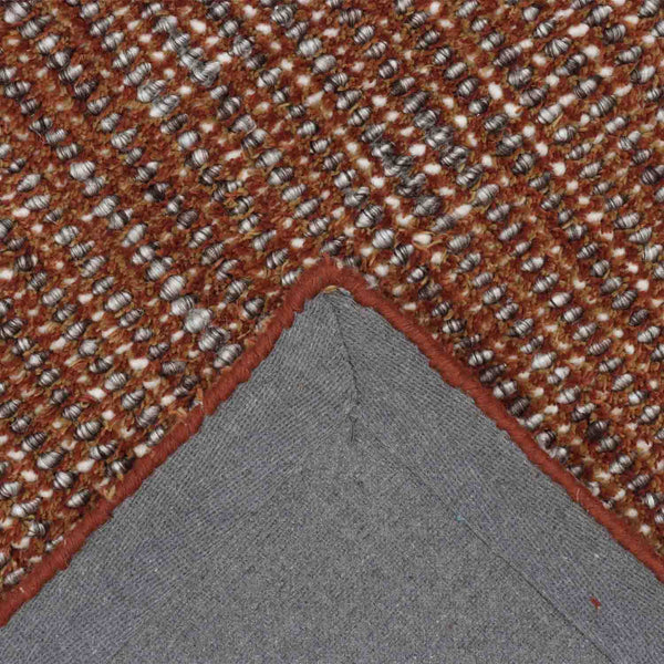 Textreme Handloom Woollen And Polyester Rug