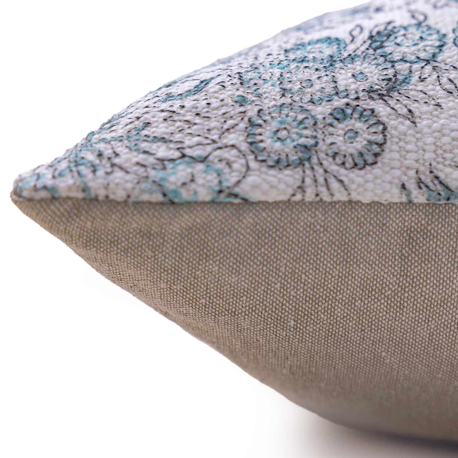 Reese Digital Printed Cotton Chambray Cushion Cover