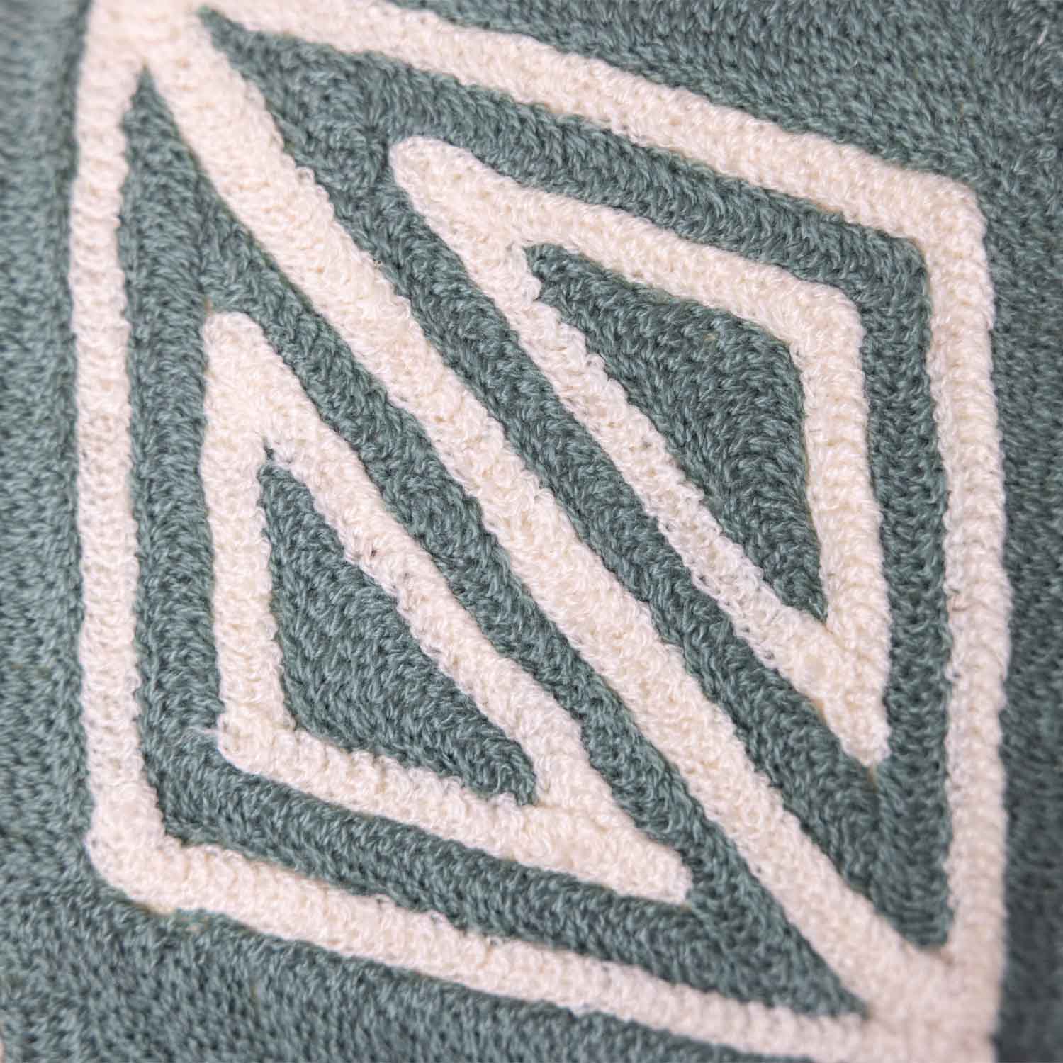 Bororo Chambray Cushion Cover with Aari Embroidery