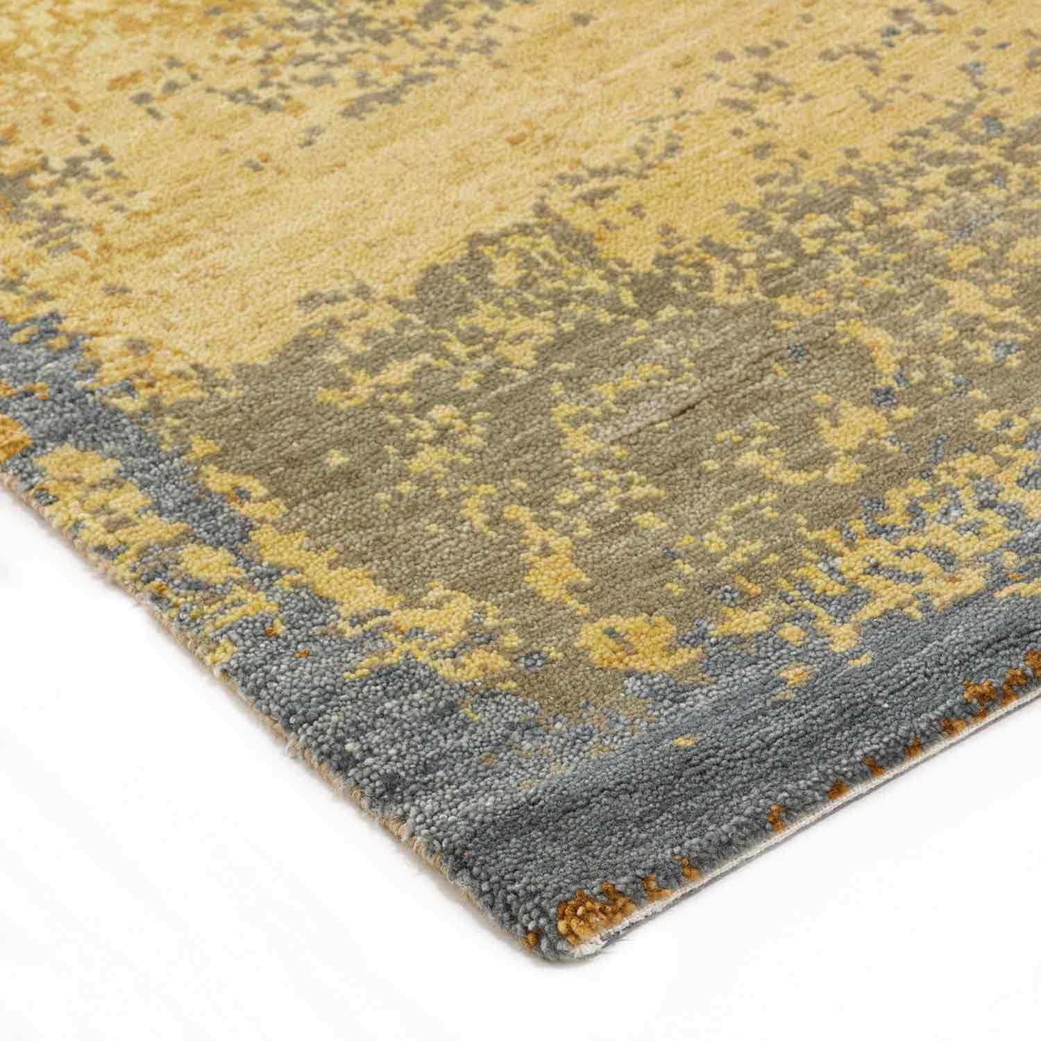 Soleil Hand Knotted Woollen And Silk Rug