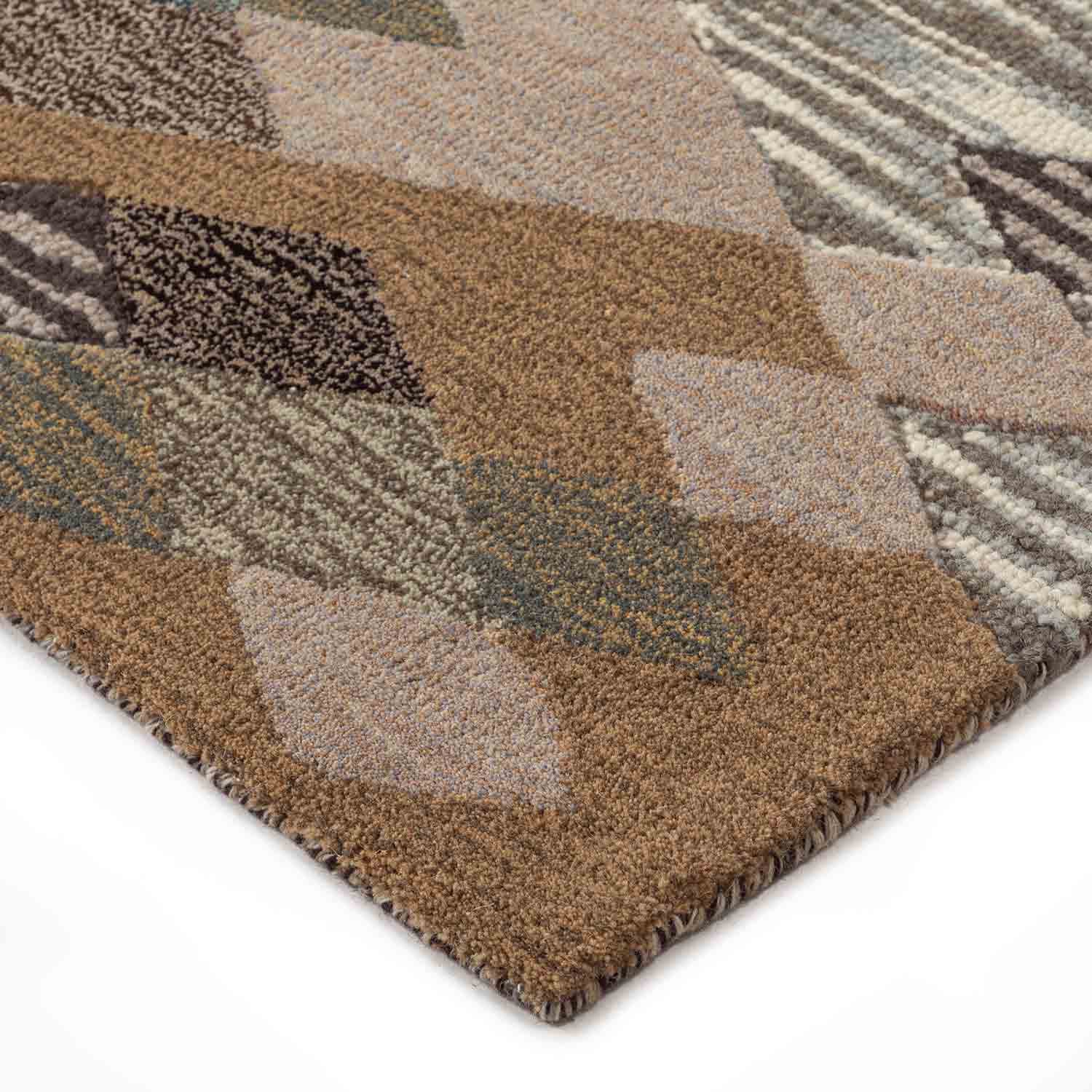 Pitagora Natural Hand Tufted Woollen Rug By Mariella Ienna