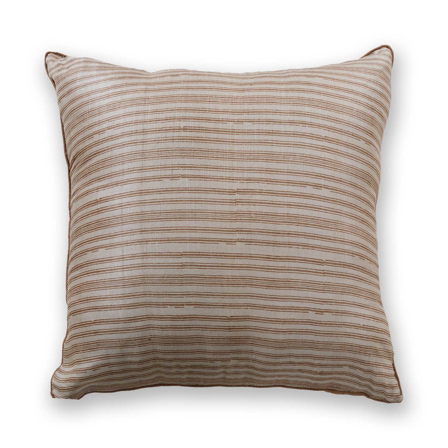 Kalamkari Silk block printed and gold print Cushion Cover
