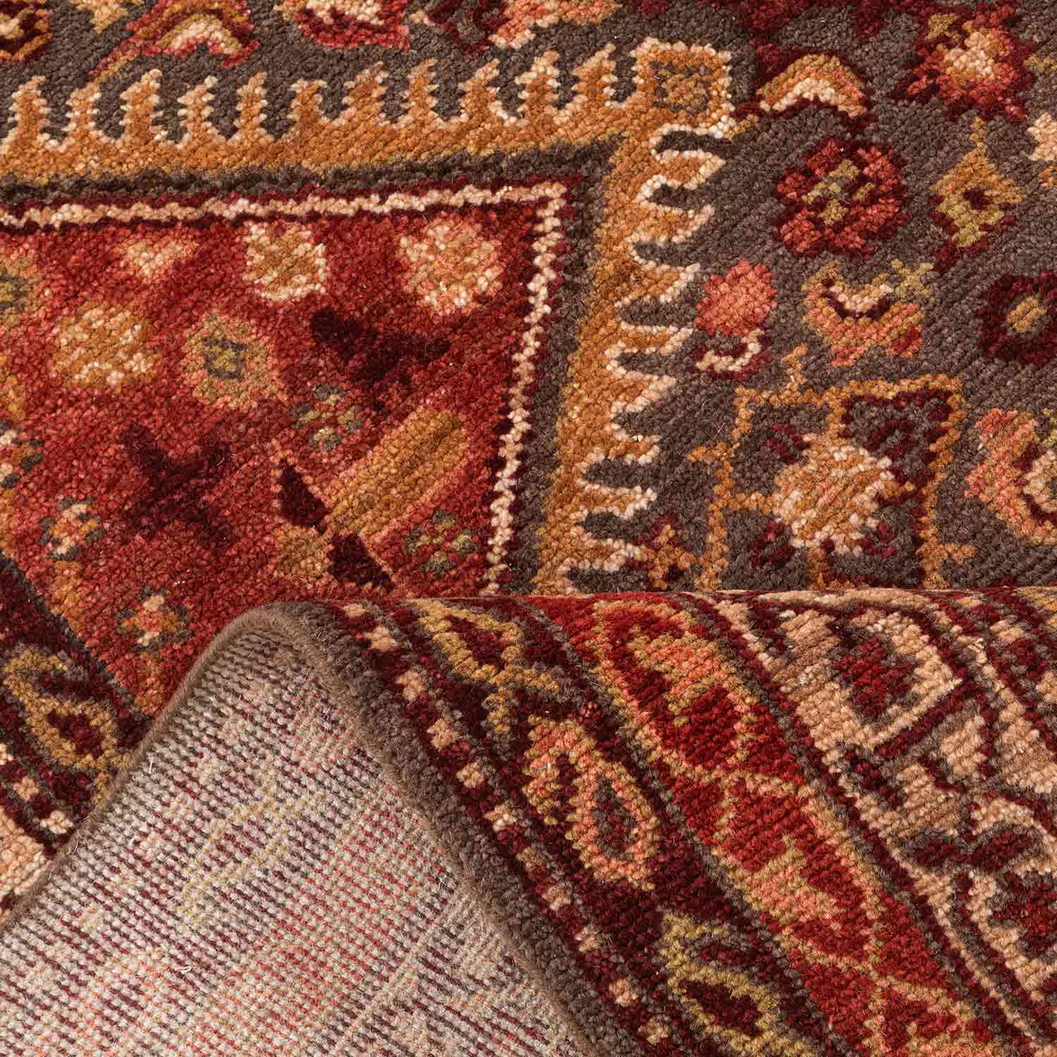 Rumi Hand Knotted Woollen Rug