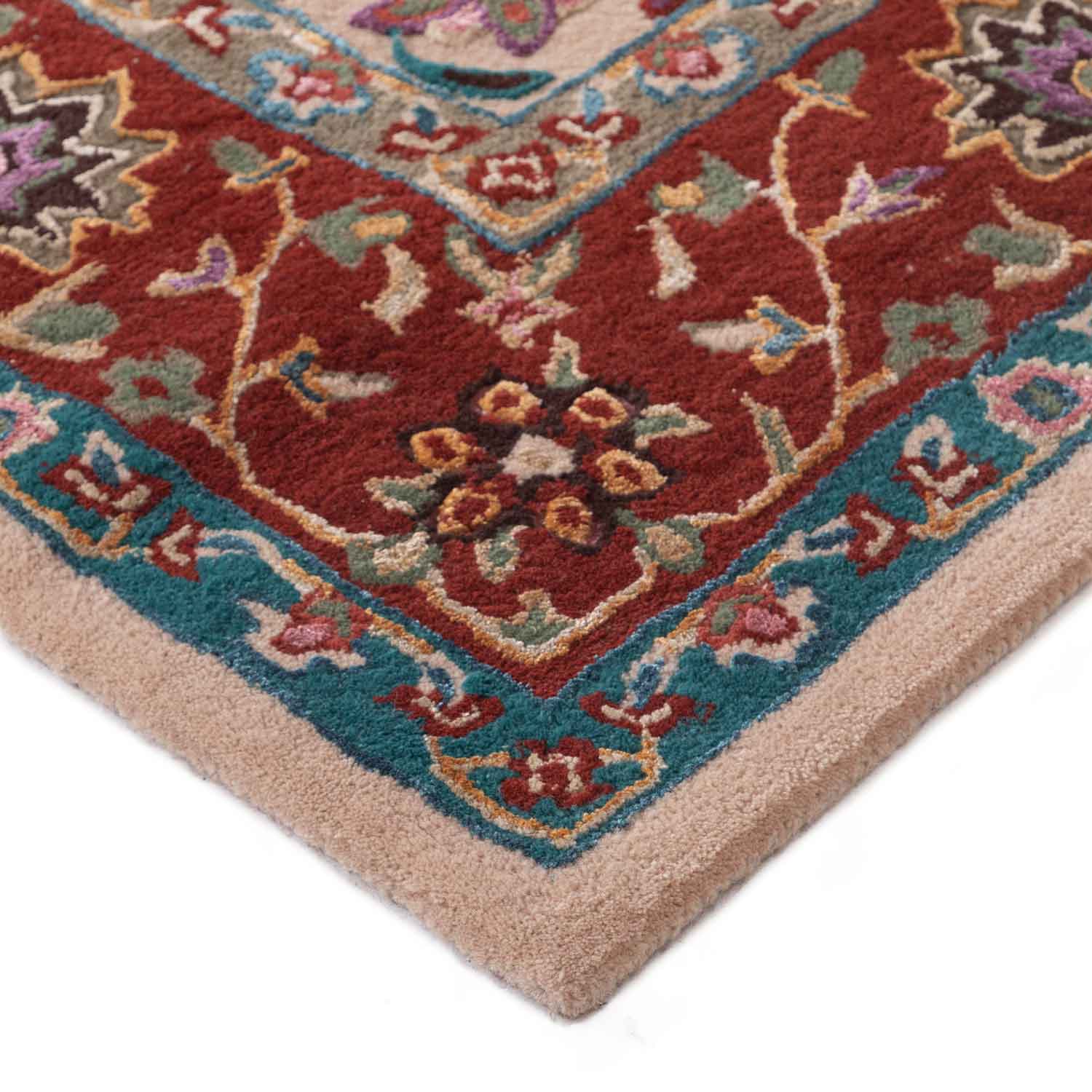 Yasmeen Hand Tufted Woollen And Viscose Rug