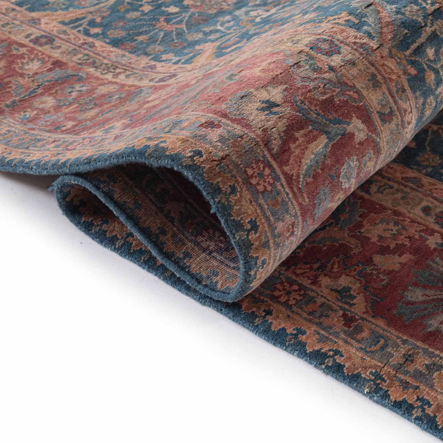 Malhar Hand Knotted Woollen And Silk Rug