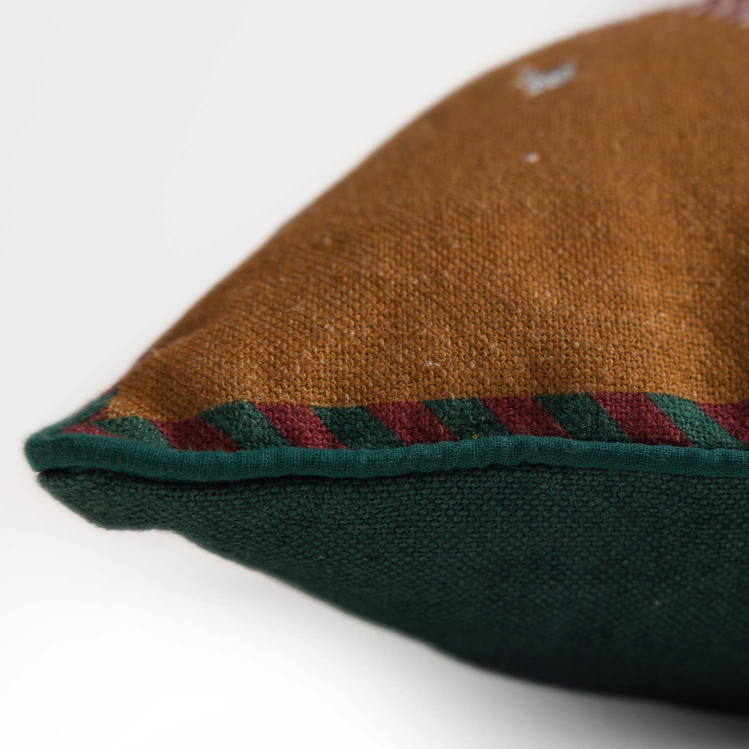 Gingerbread Gingerbread Digital Printed Cotton Linen Cushion Cover