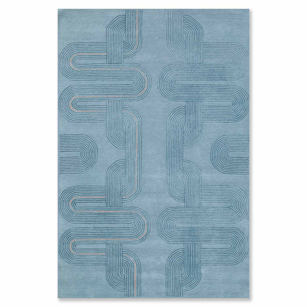 Farida Hand Tufted Woollen And Viscose Rug