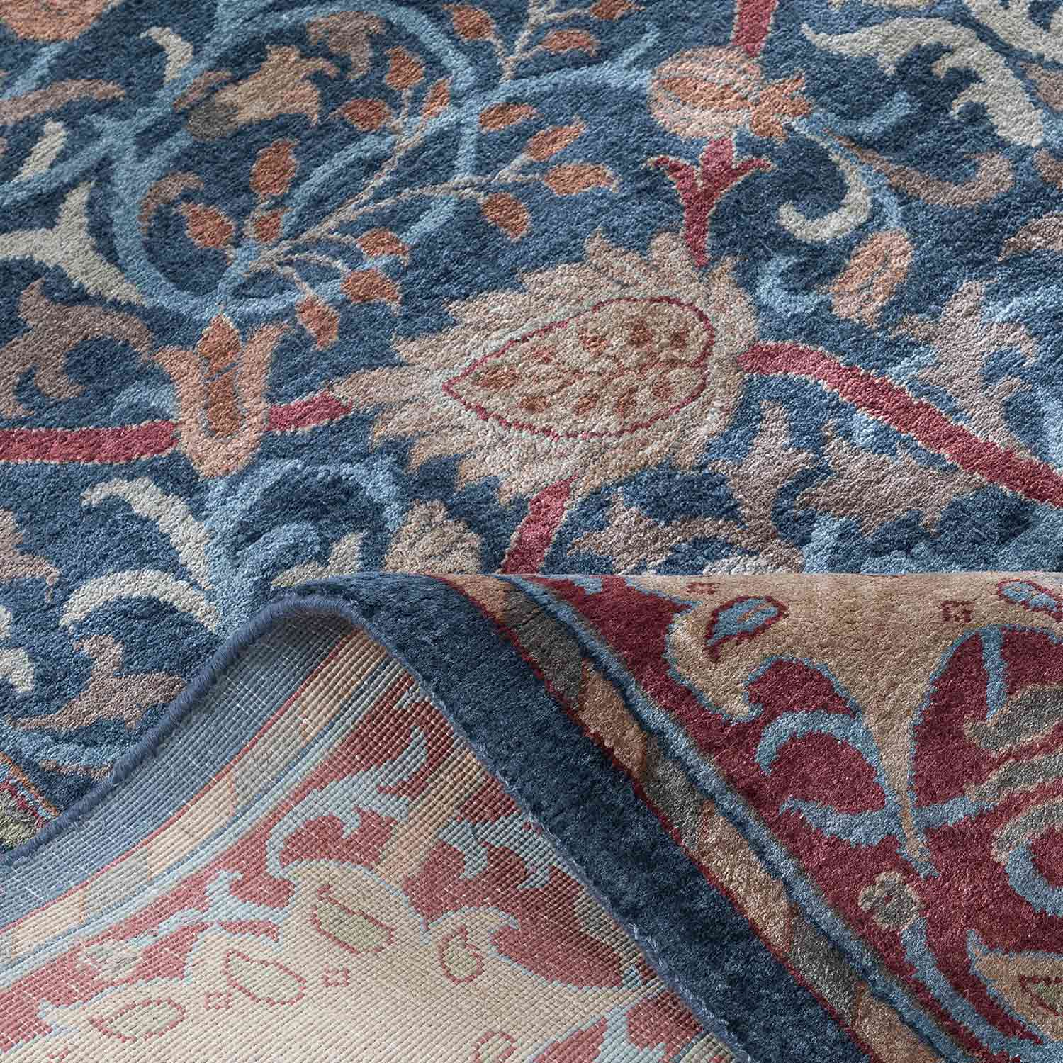 Celestial Hand Knotted Silk Rug