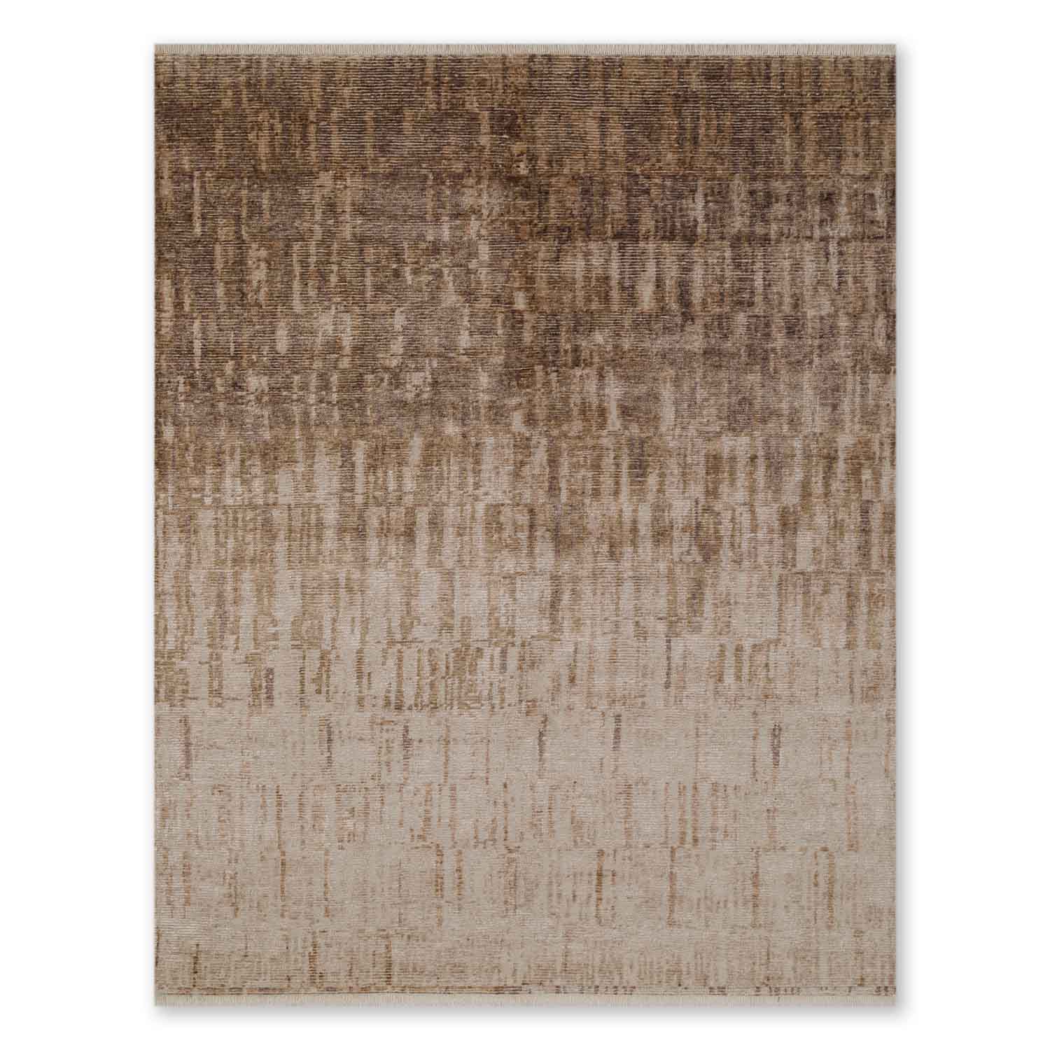 Trunk Hand Knotted Viscose And Jute Rug