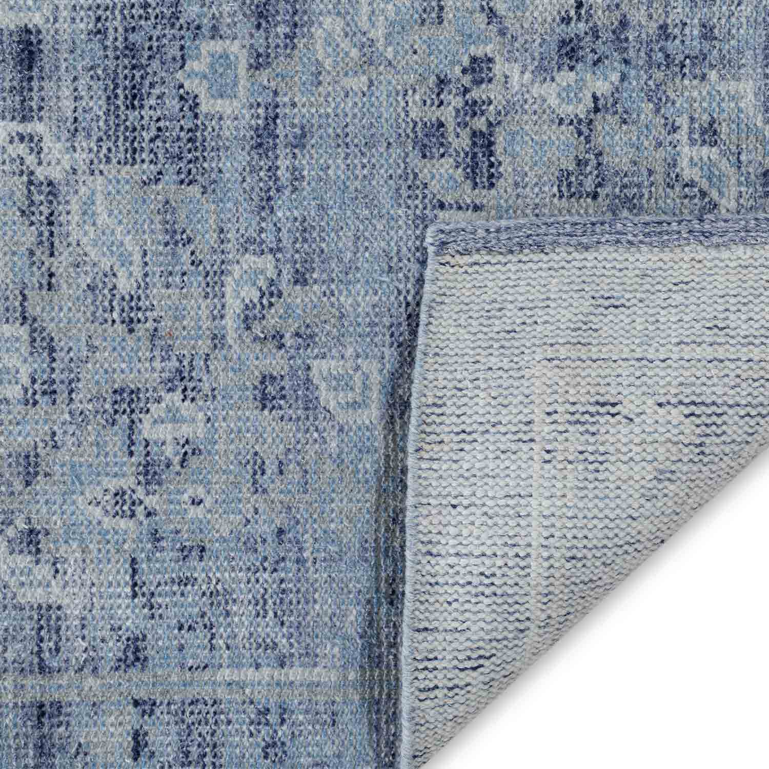 Beach View Hand Knotted Polyester Rug
