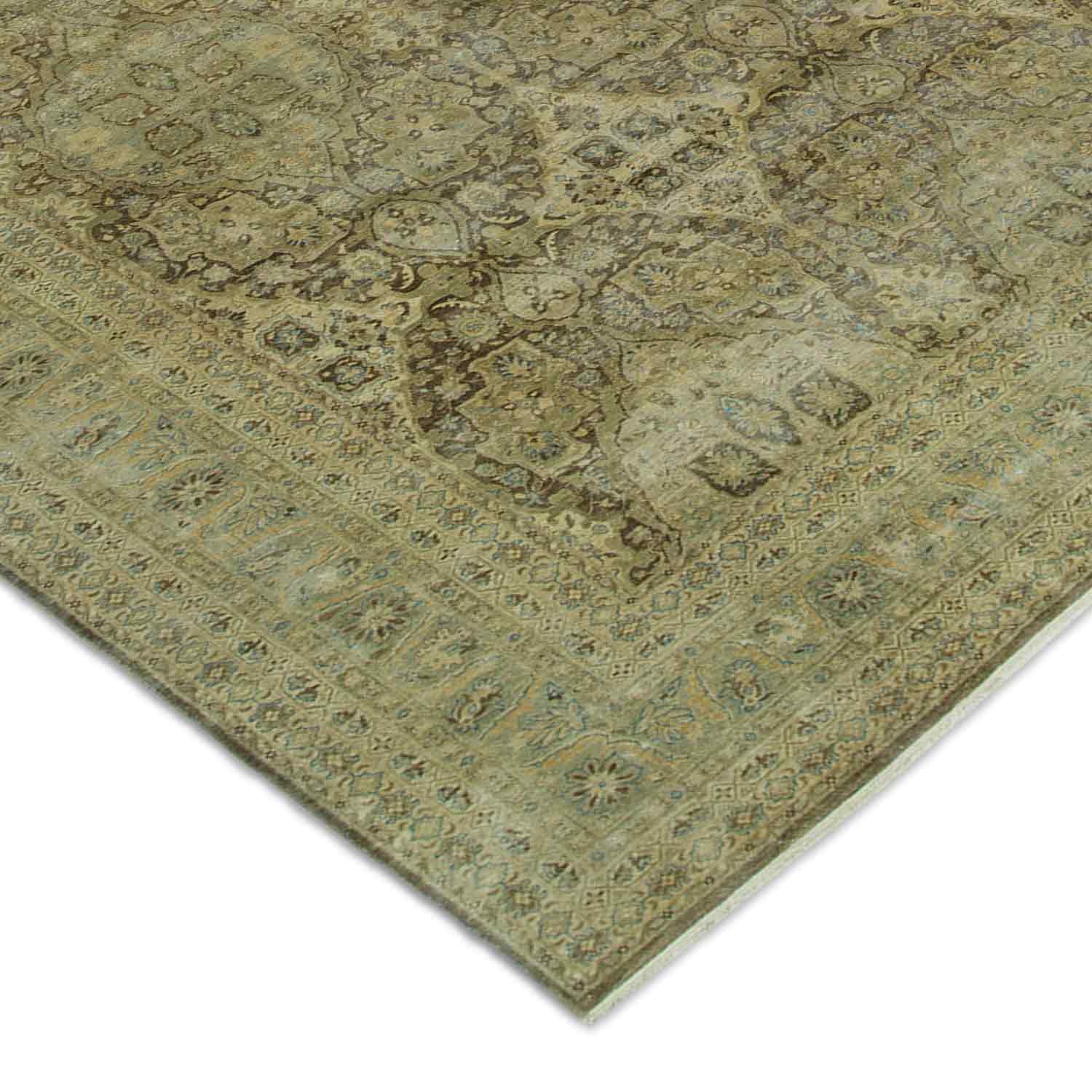 Laverr Kirman Hand Knotted Woollen Rug
