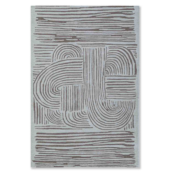 Jabari Hand Tufted Woollen And Viscose Rug