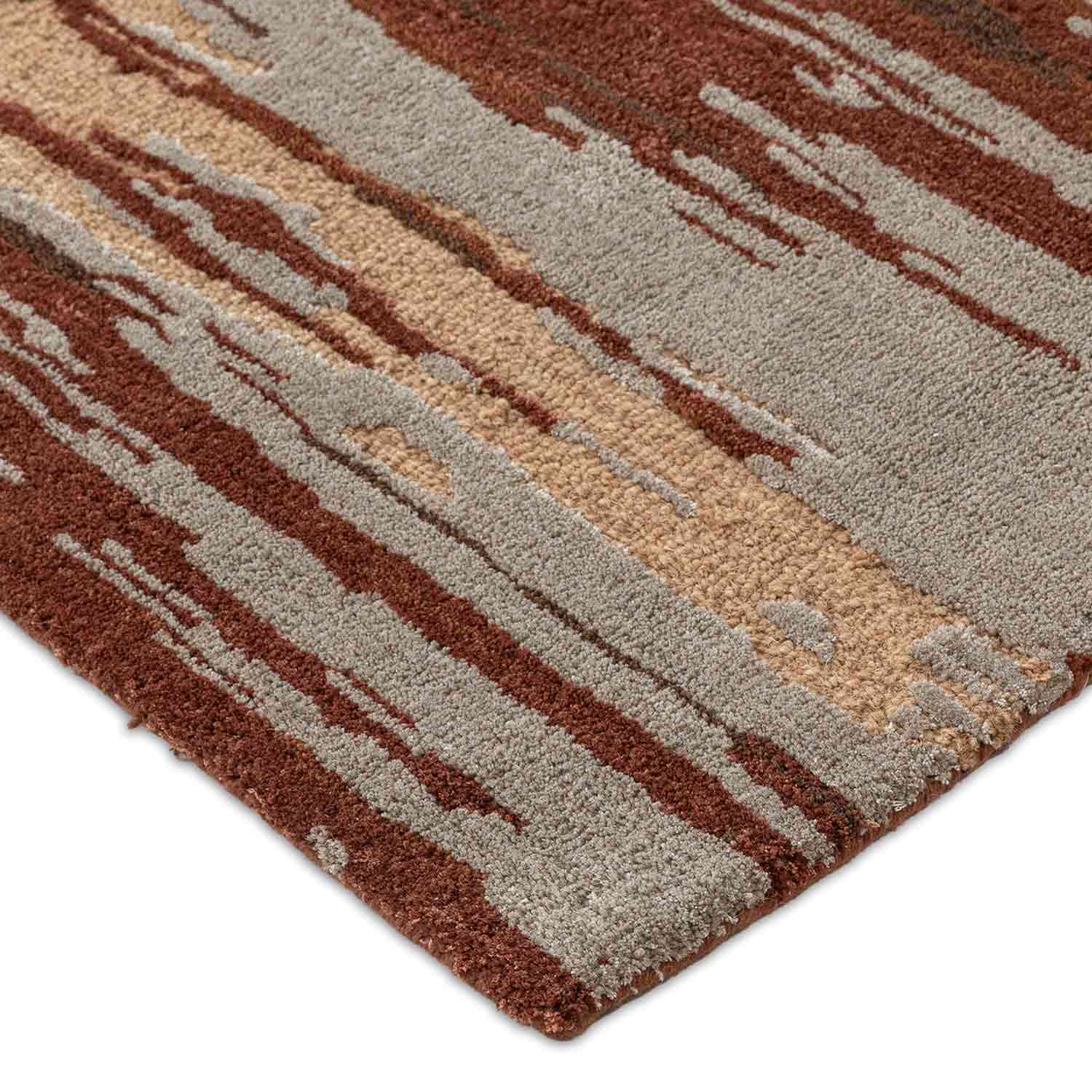 The Earth Hand Tufted Woollen And Viscose Rug