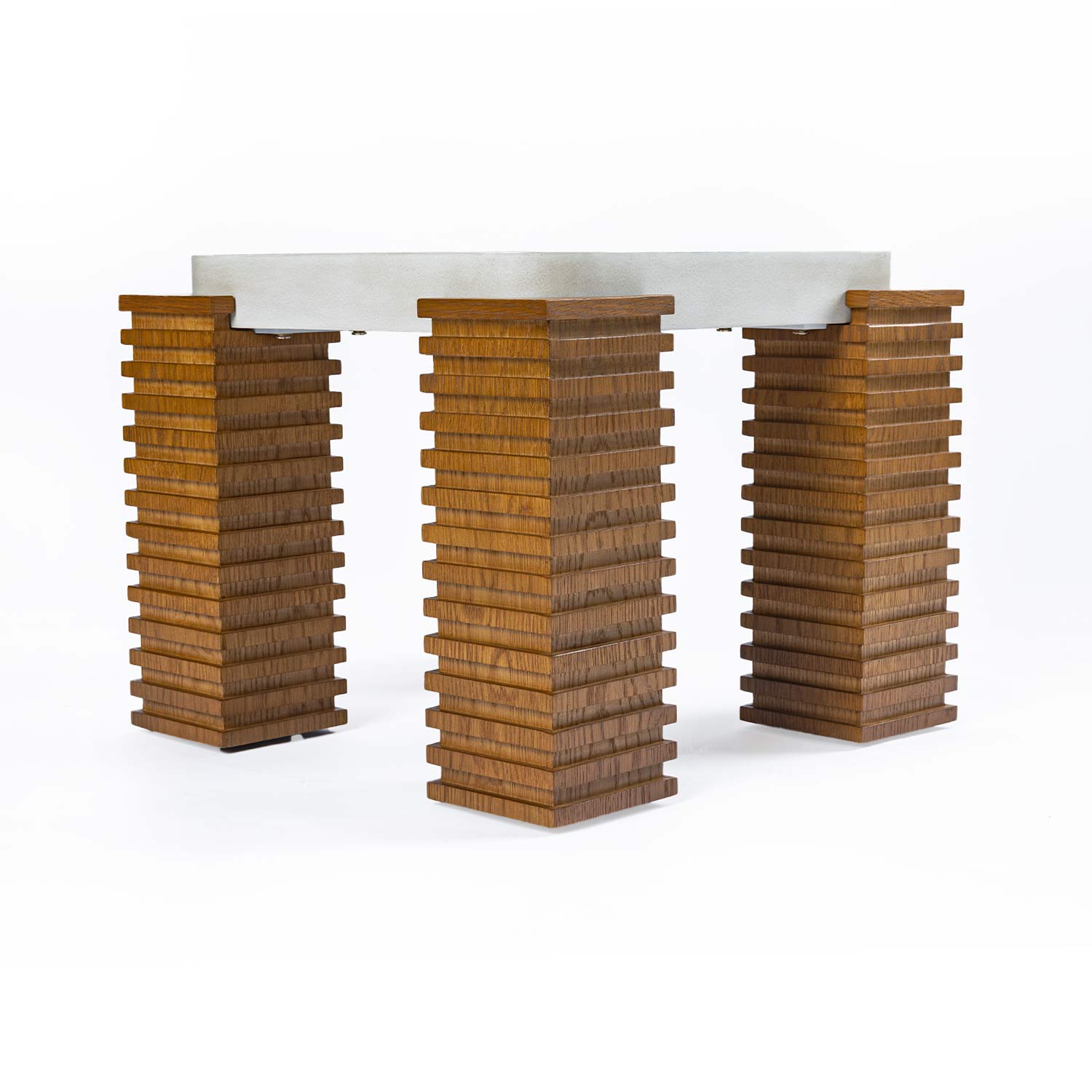 Madison End Table-White