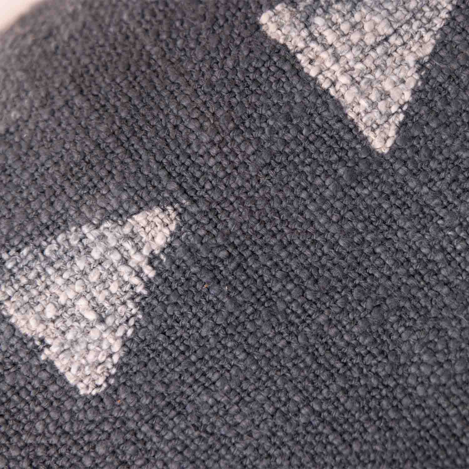 Neela Block Printed Cotton Slub Cushion Cover