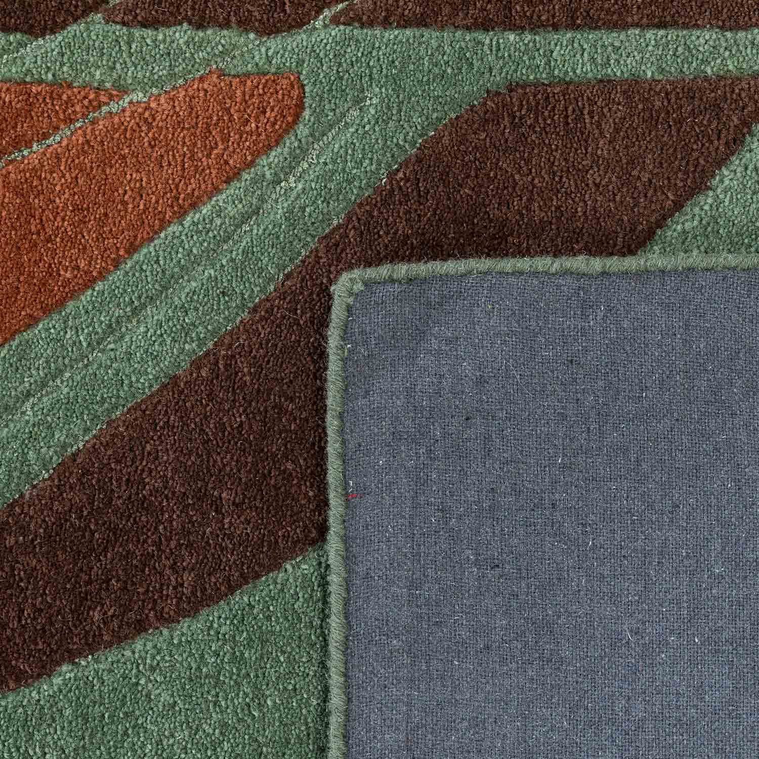 Skein Hand Tufted Woollen And Viscose Rug