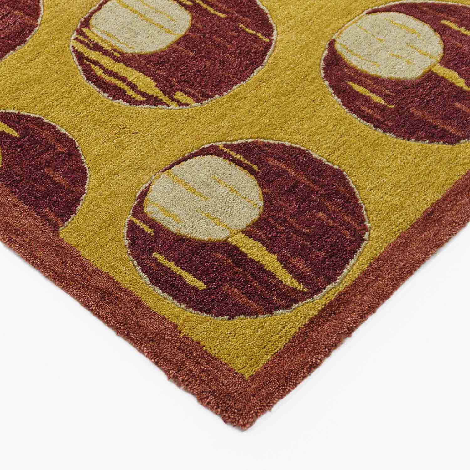 Crescent-Solar Hand Tufted Woolen Rug By Eeshaan Kashyap