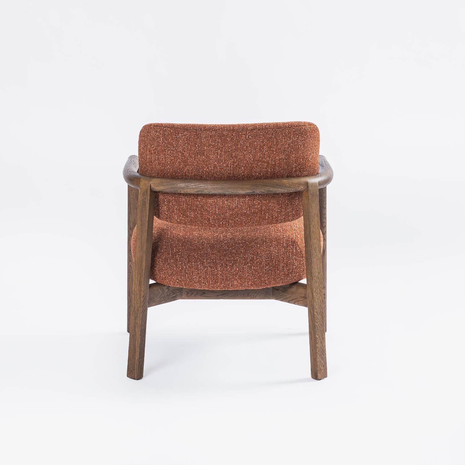 Alabat Lounge Chair- Rust