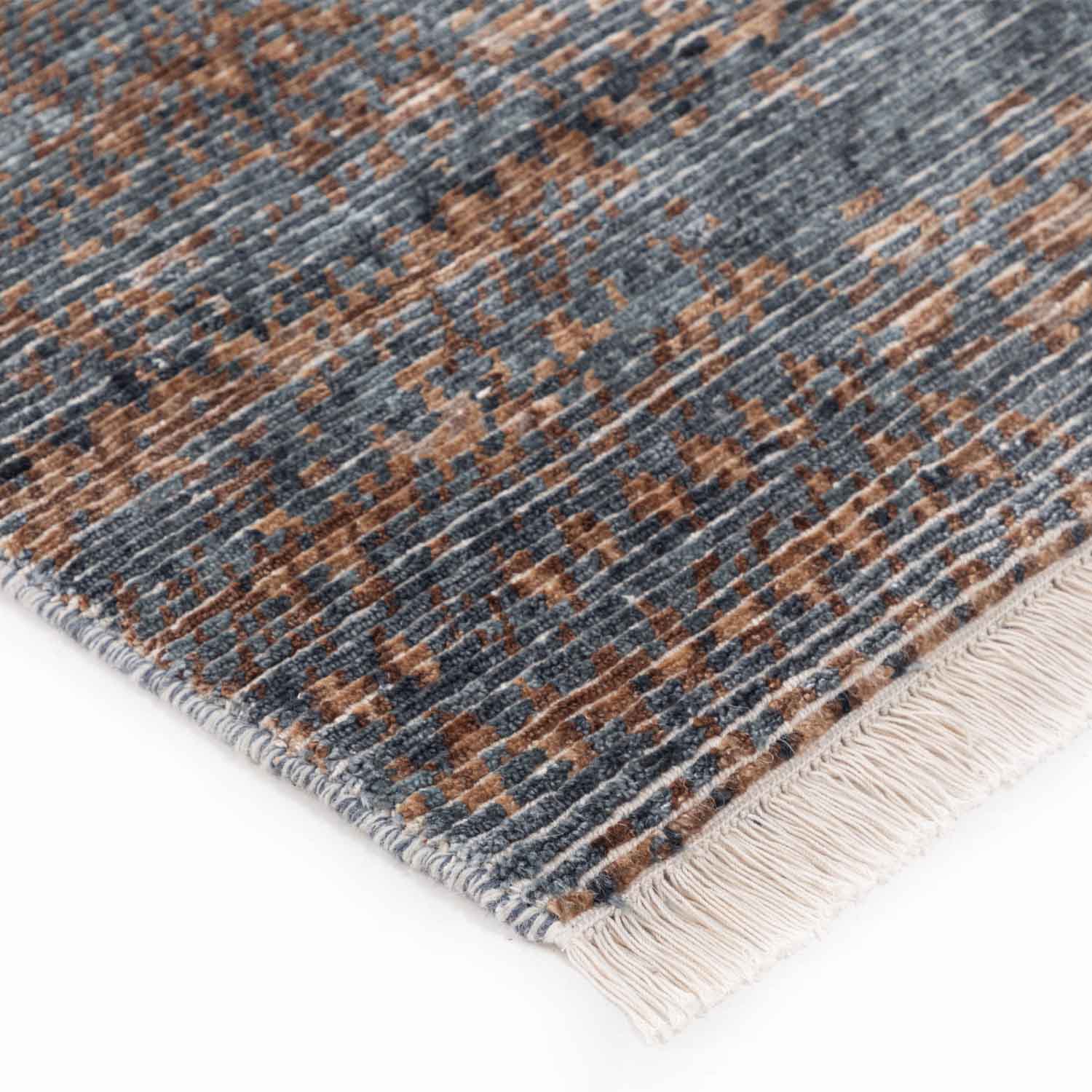Terra Hand Knotted Viscose And Jute Rug