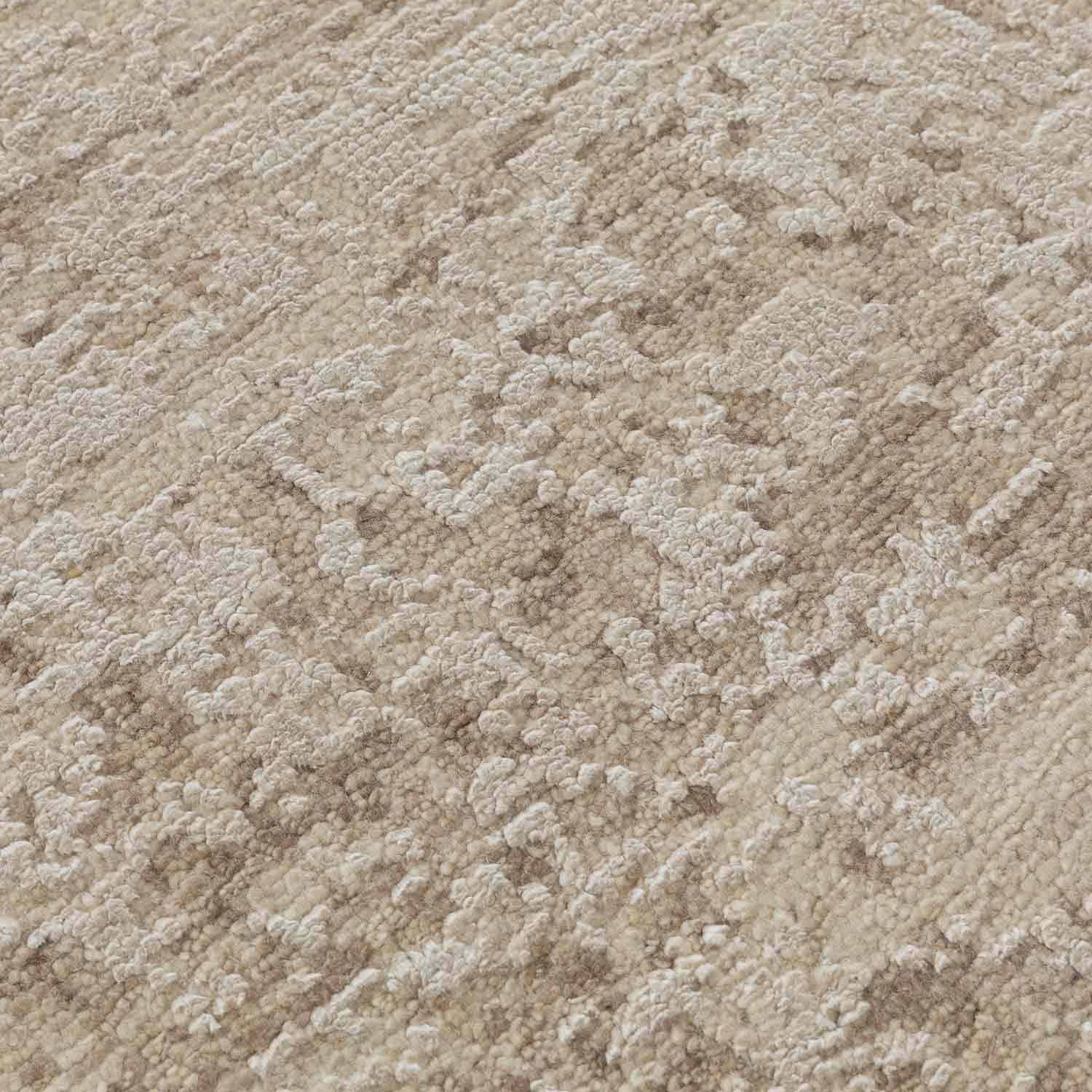 Aeris Hand Knotted Woollen And Bamboo Silk Rug