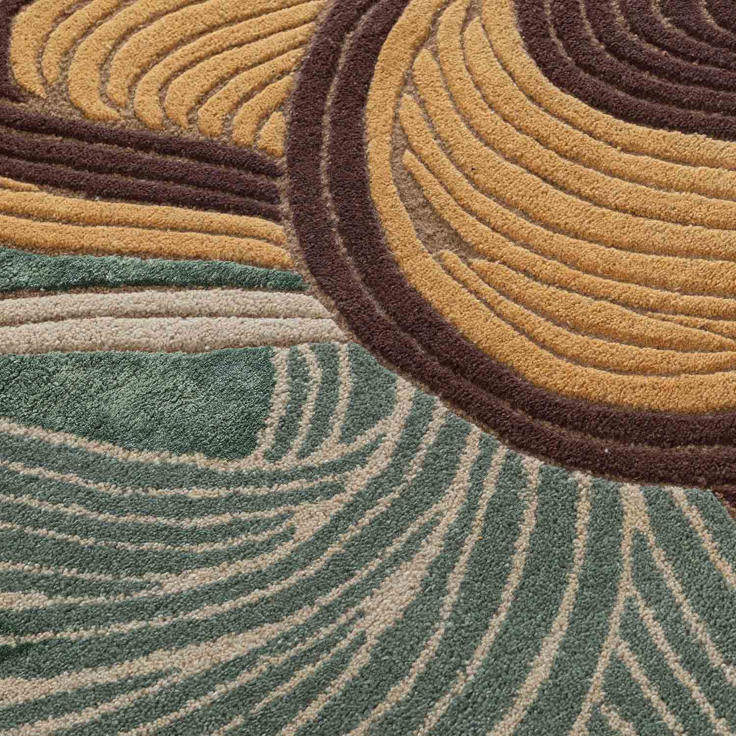 Nyrae Hand Tufted Woollen And Viscose Rug