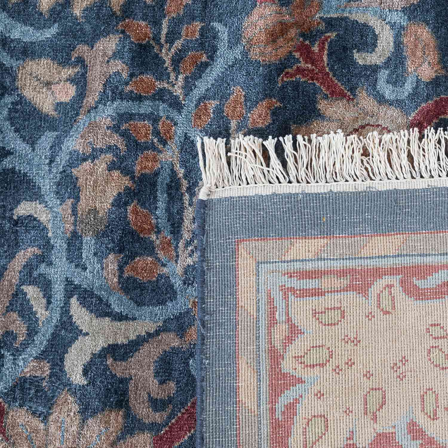 Celestial Hand Knotted Silk Rug