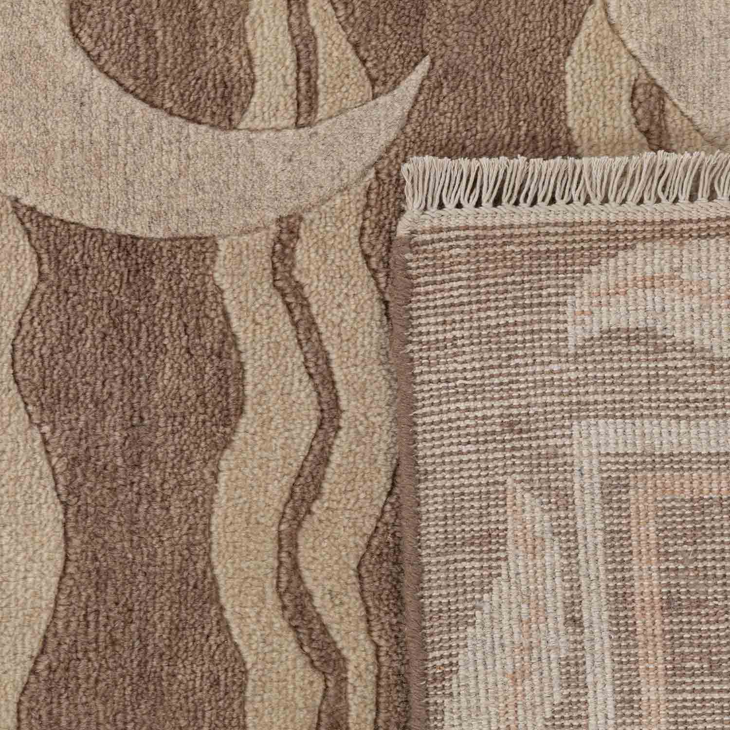 Chandmani Hand Knotted Woollen Rug