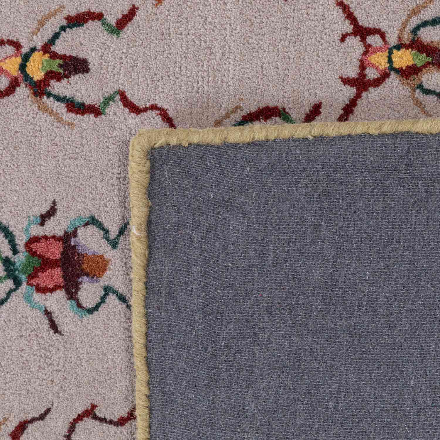 Filigree Feelers Hand Tufted Woollen And Viscose Rug By Varun Rana