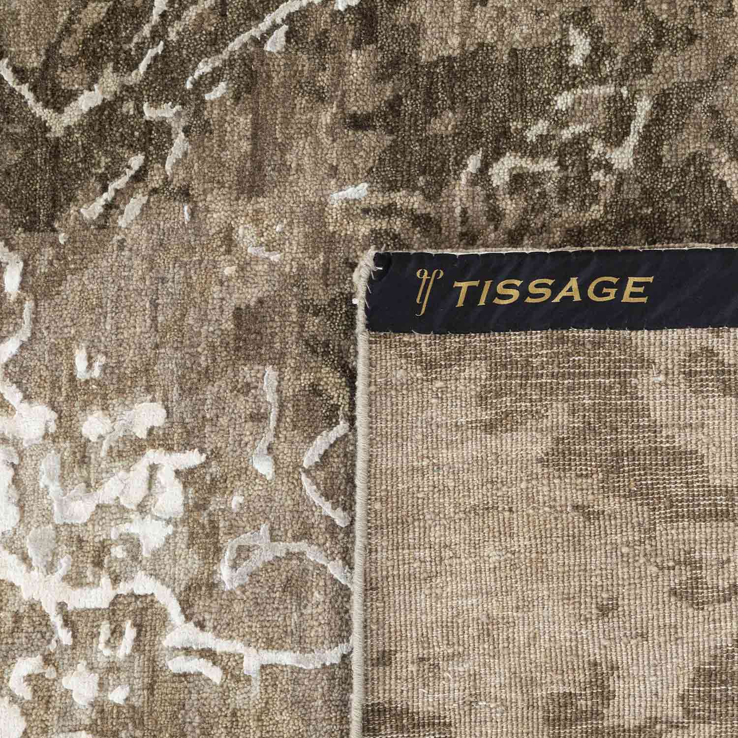 Dhara Hand Knotted Woollen And Silk Rug