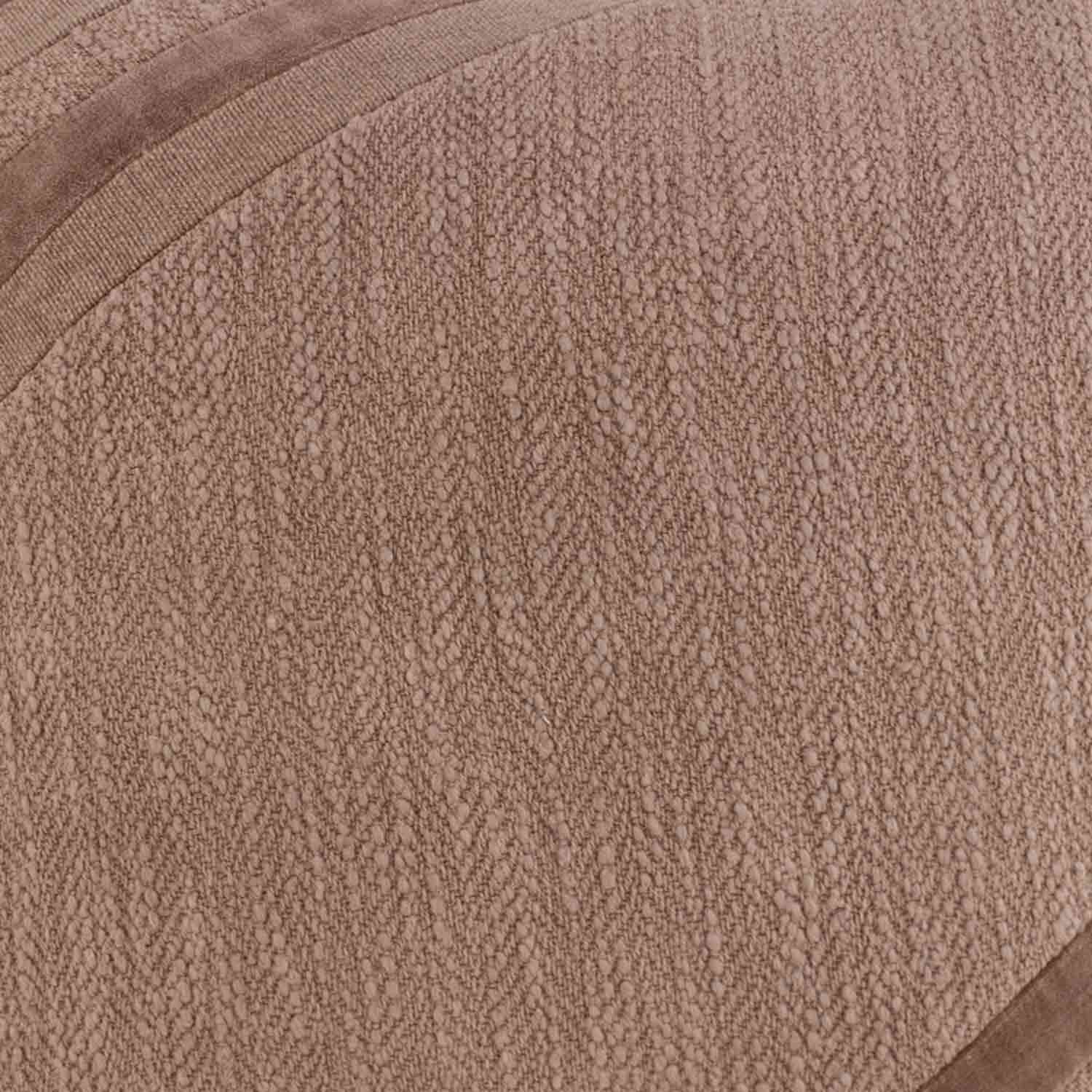 Cotton textured Savira Lumber Cushion Cover