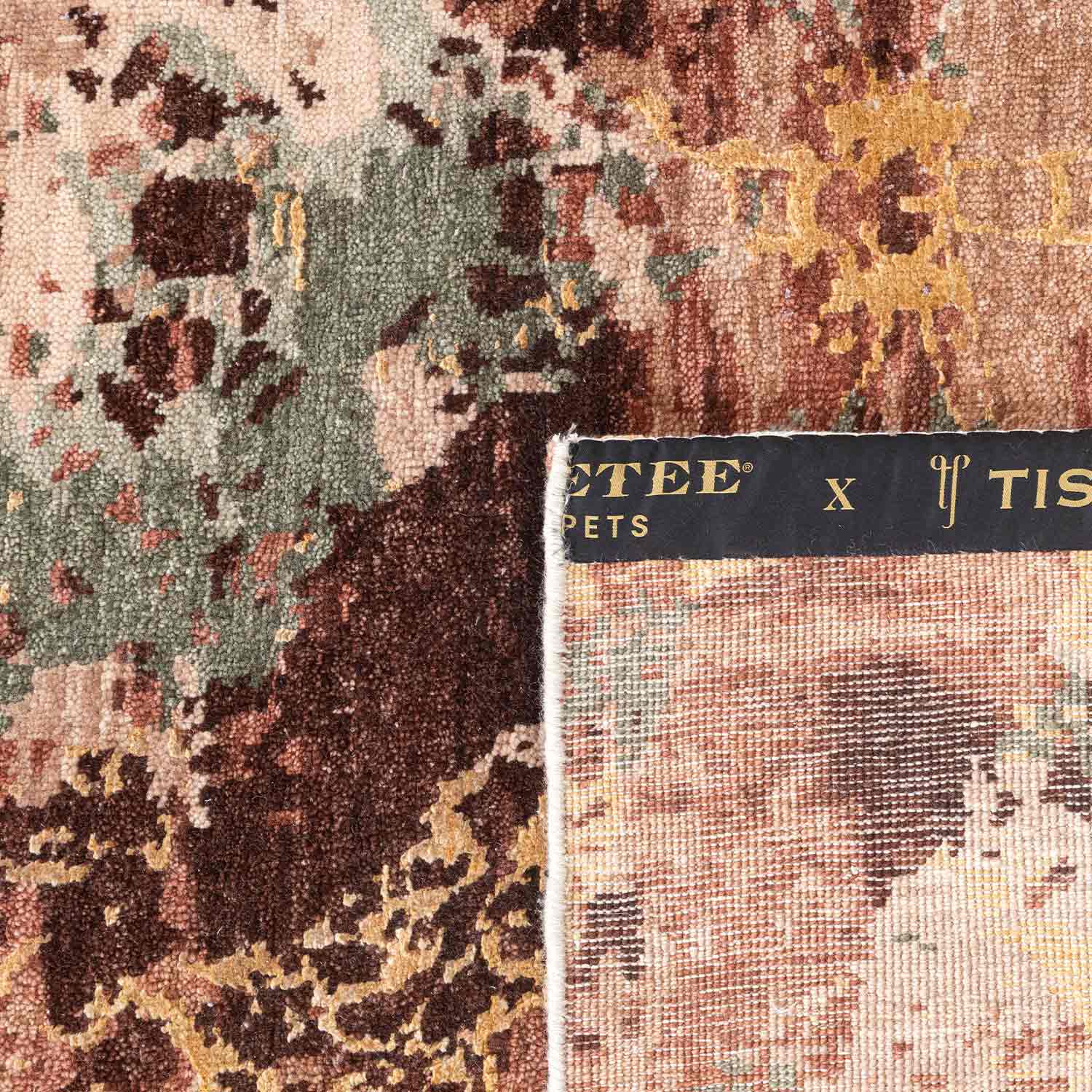 Taal Hand Knotted Woollen And Silk Rug