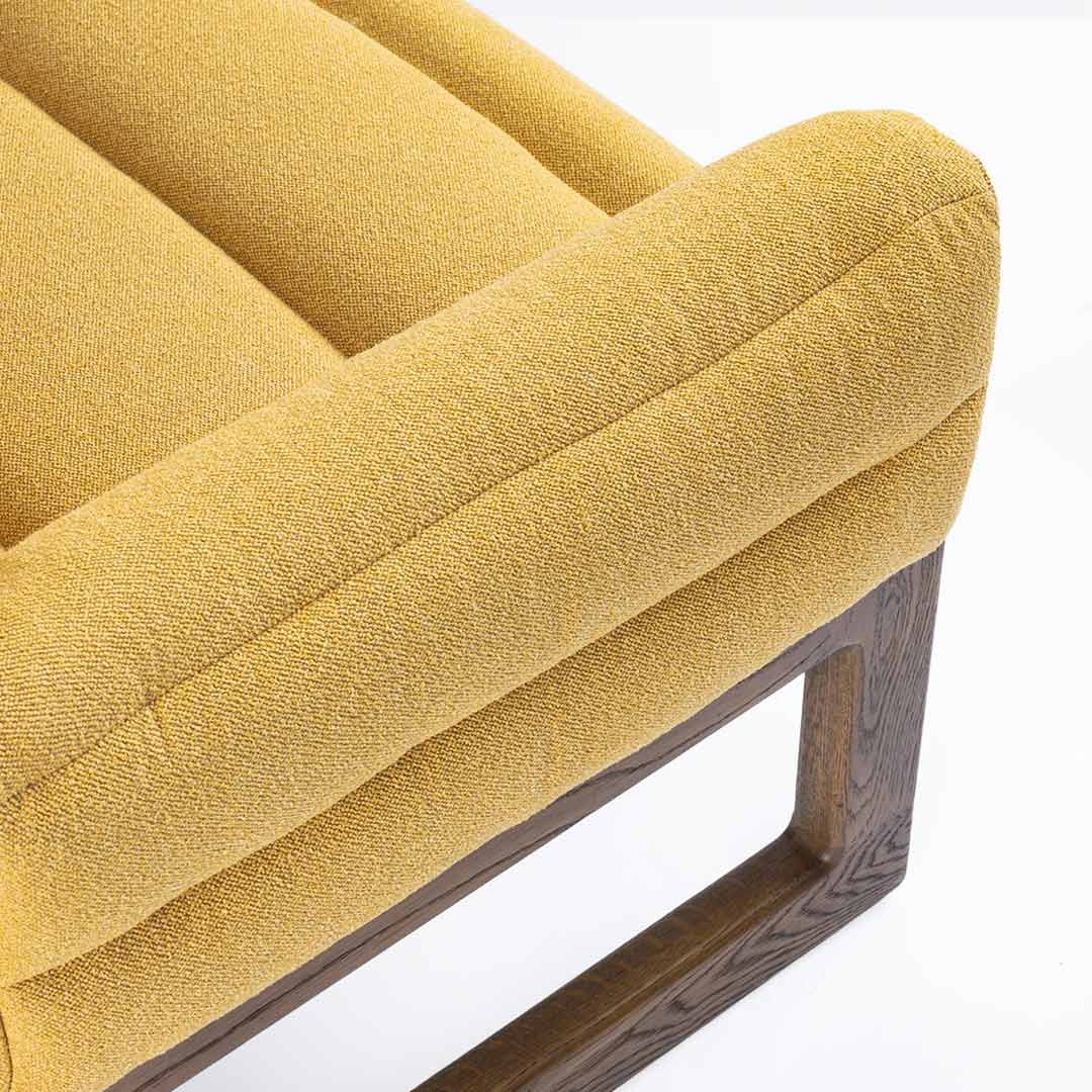 Loose Lounge Chair-Yellow