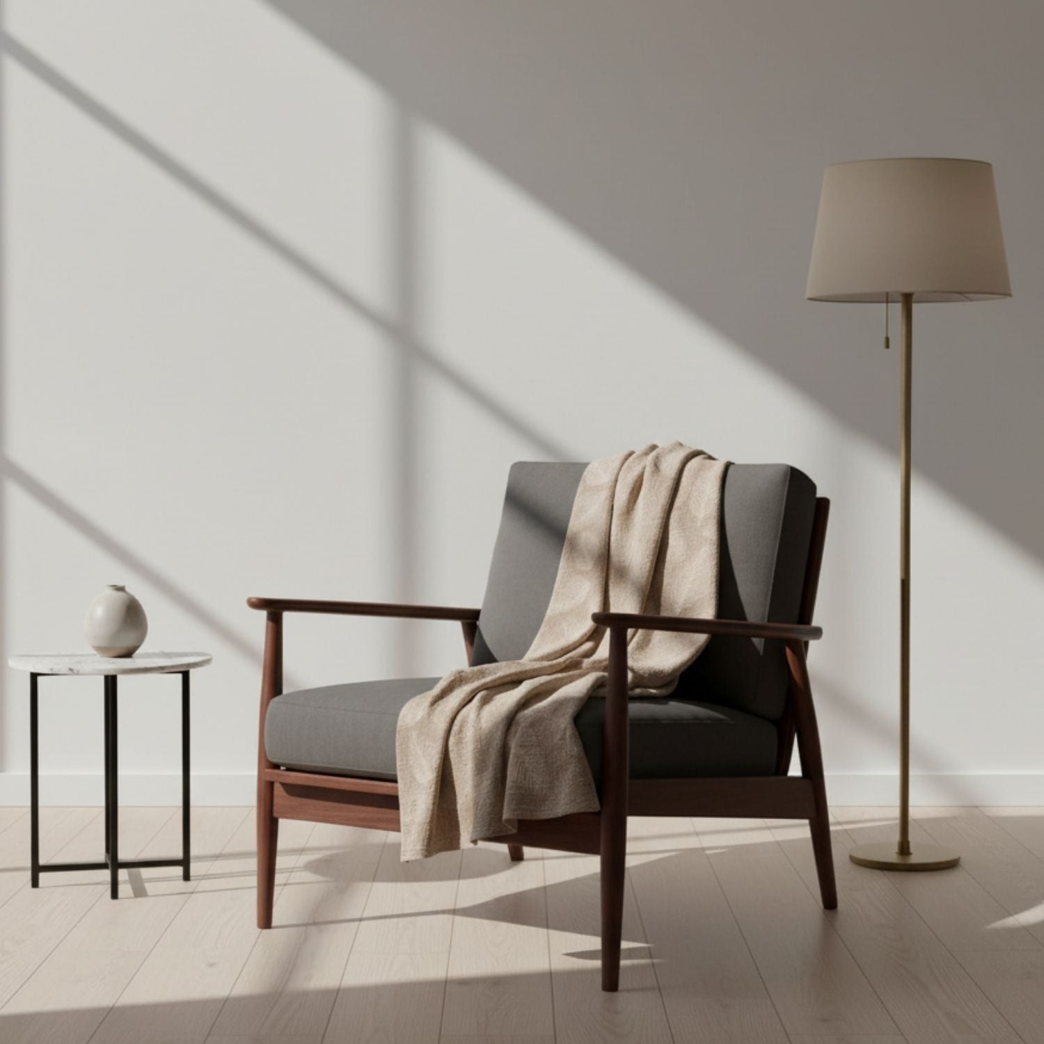 Lattice Cotton Jacquard Throw