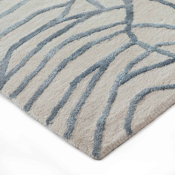Ustica Hand Tufted Woollen And Viscose Rug By Mariella Ienna