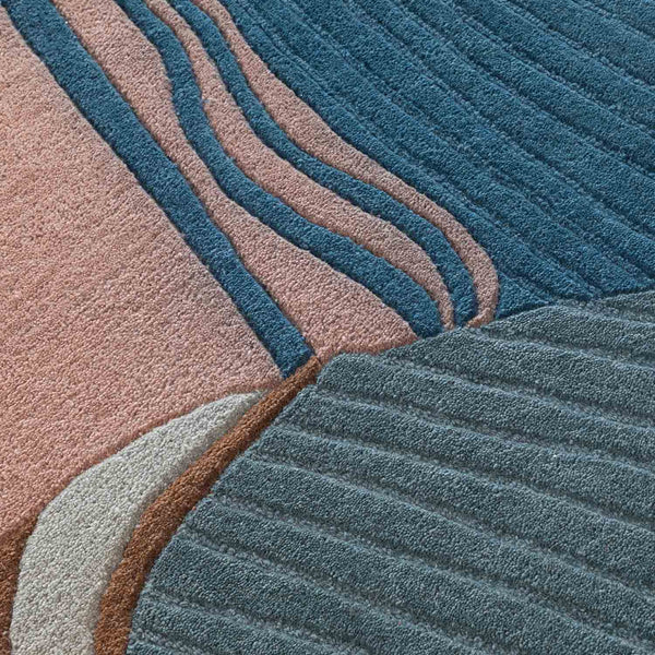 Crudo Hand Tufted Woollen And Viscose Rug