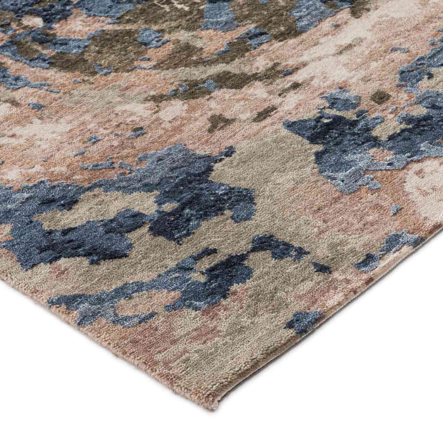 Nilvanya Hand Knotted Woollen And Silk Rug