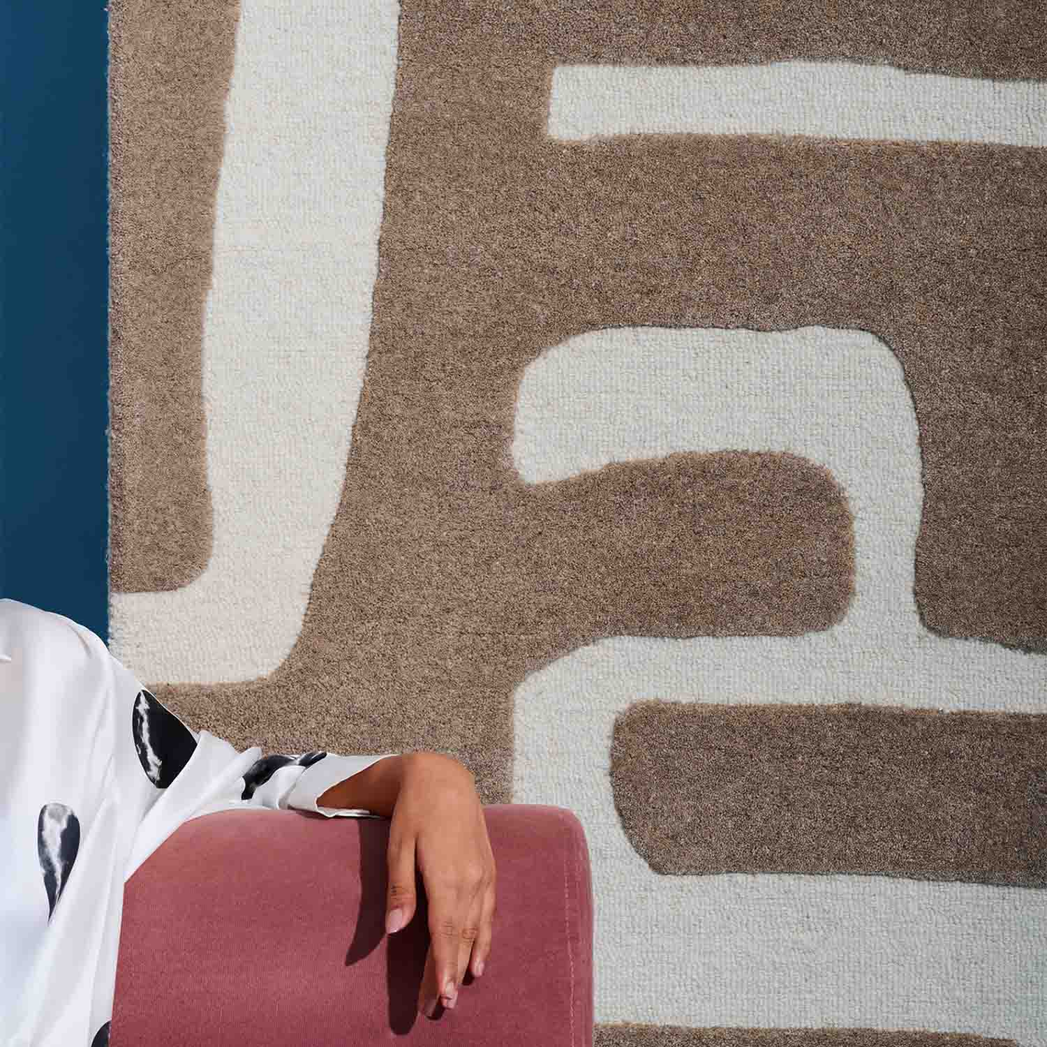 Clemmie Hand Tufted Woollen Rug