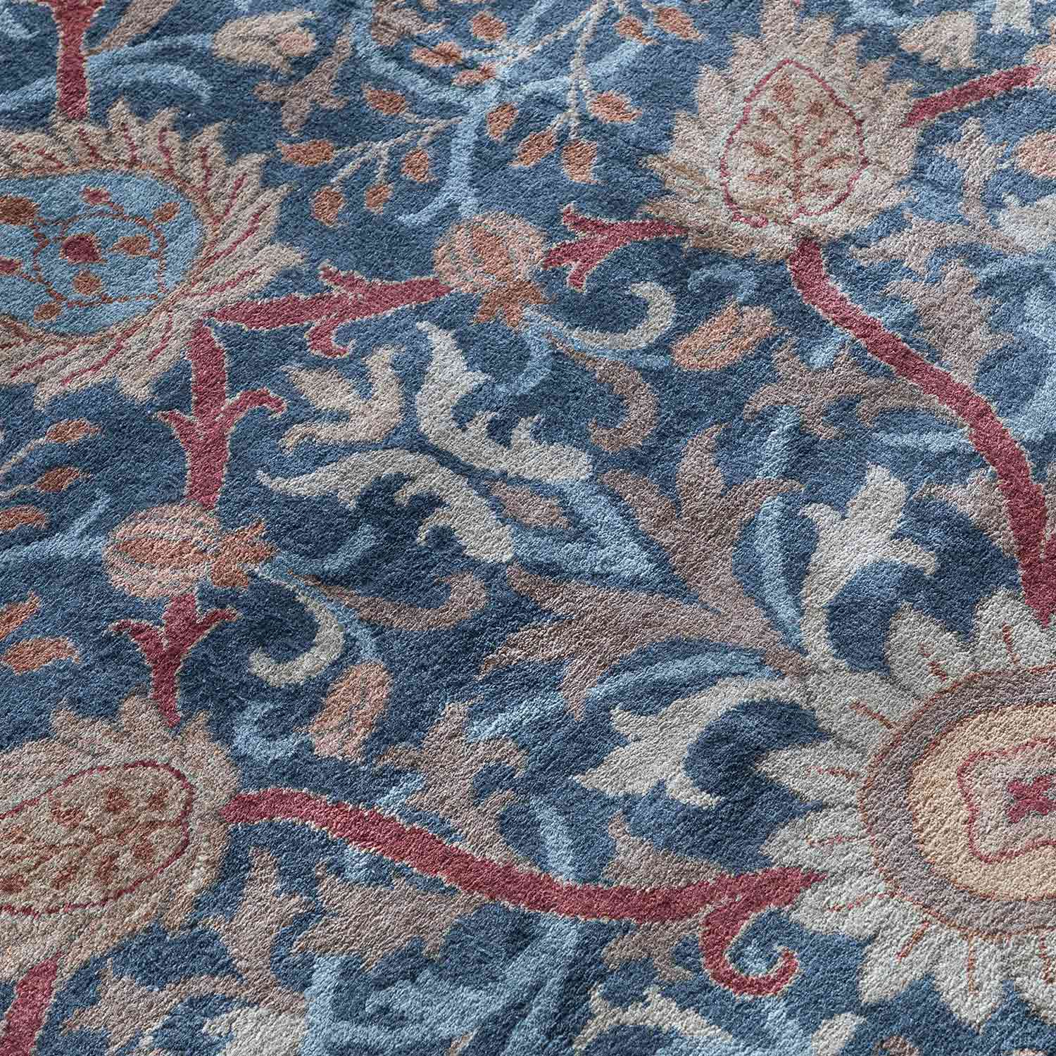 Celestial Hand Knotted Silk Rug