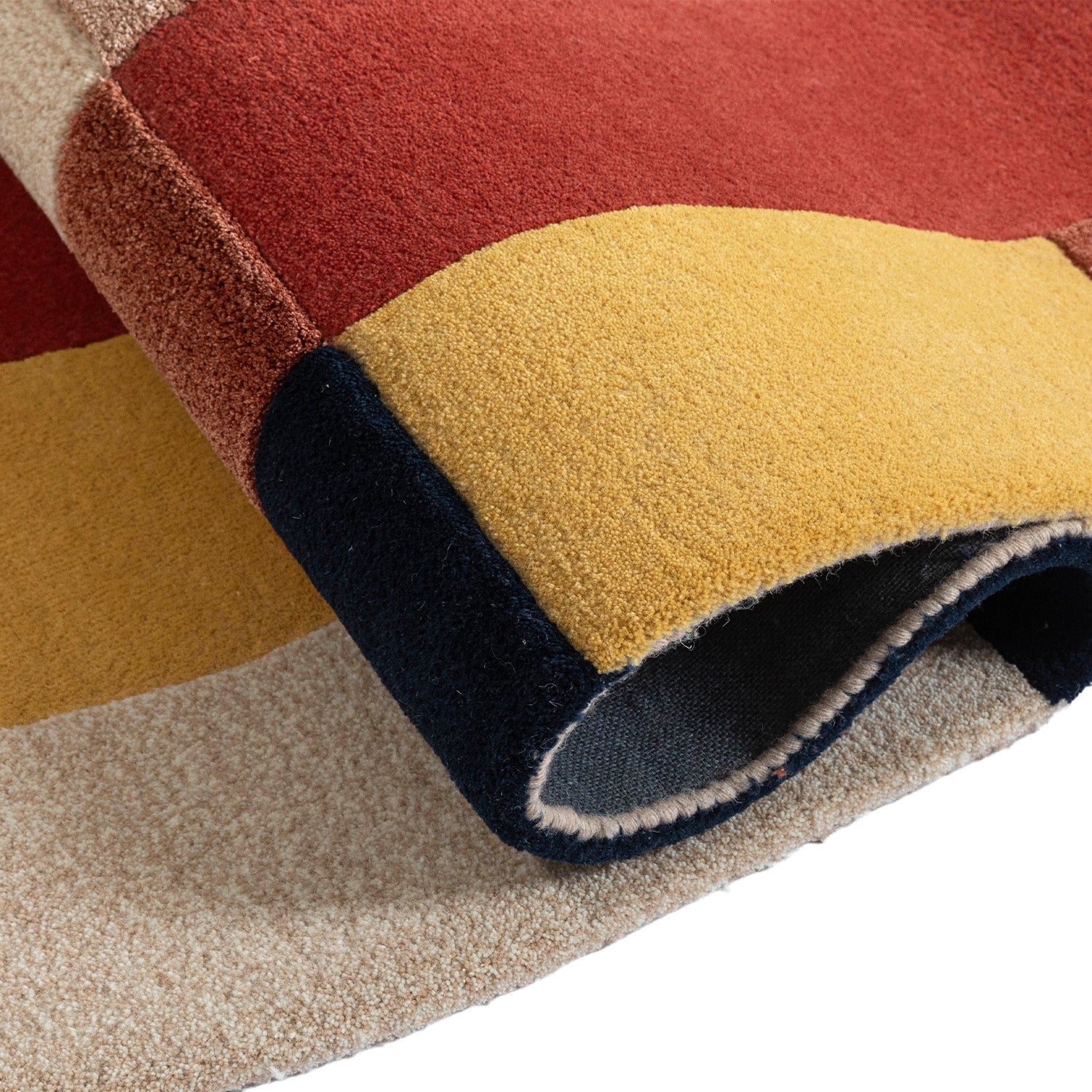 Sharbat Hand Tufted Woollen And Viscose Rug