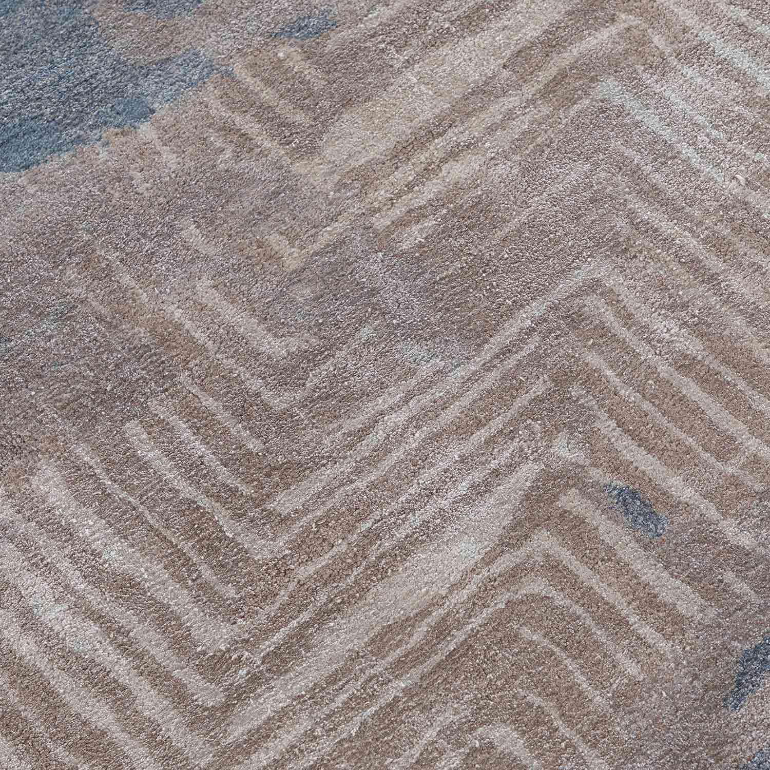 Inklet Hand Tufted Woollen And Viscose Rug