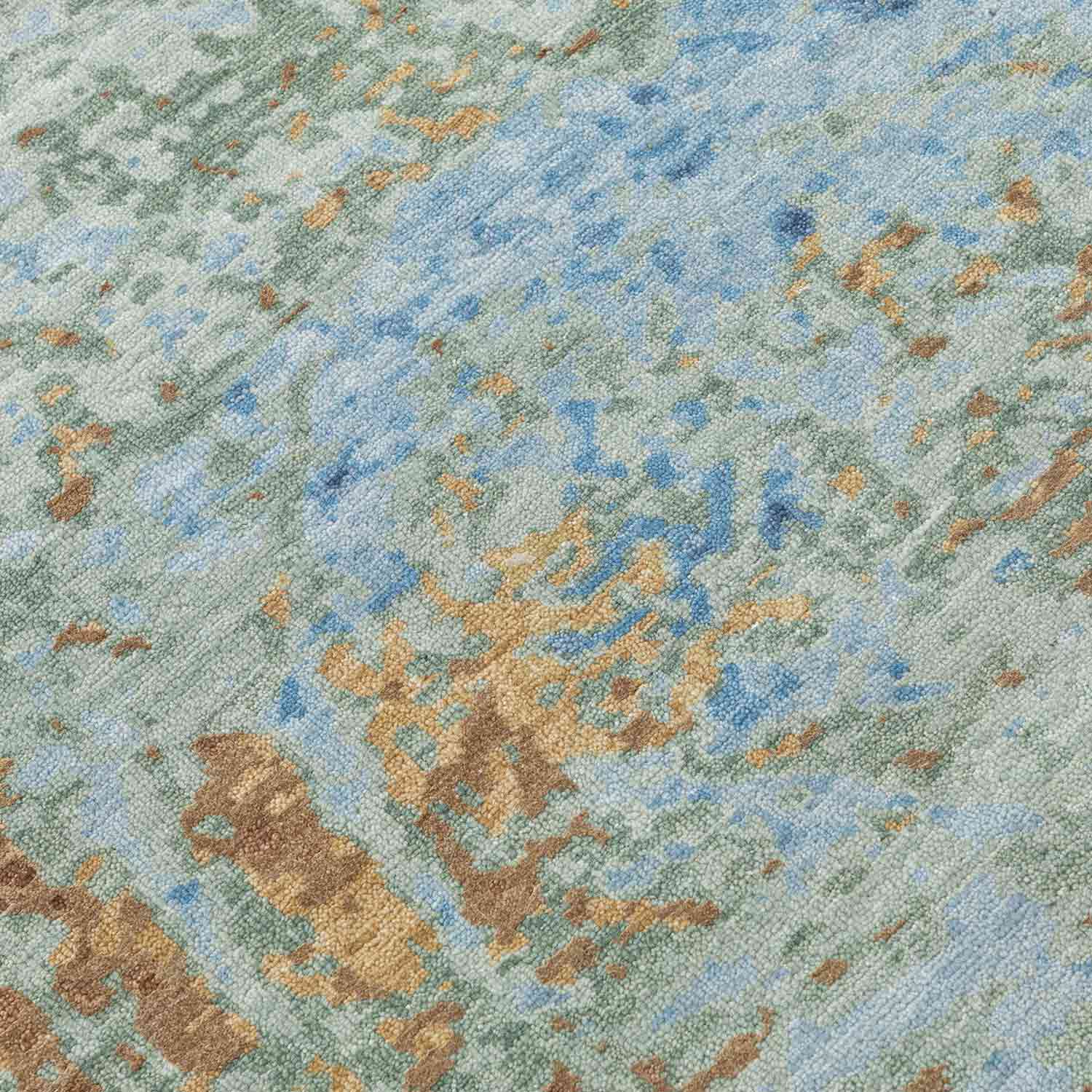 Tarang Hand Knotted Woollen And Silk Rug