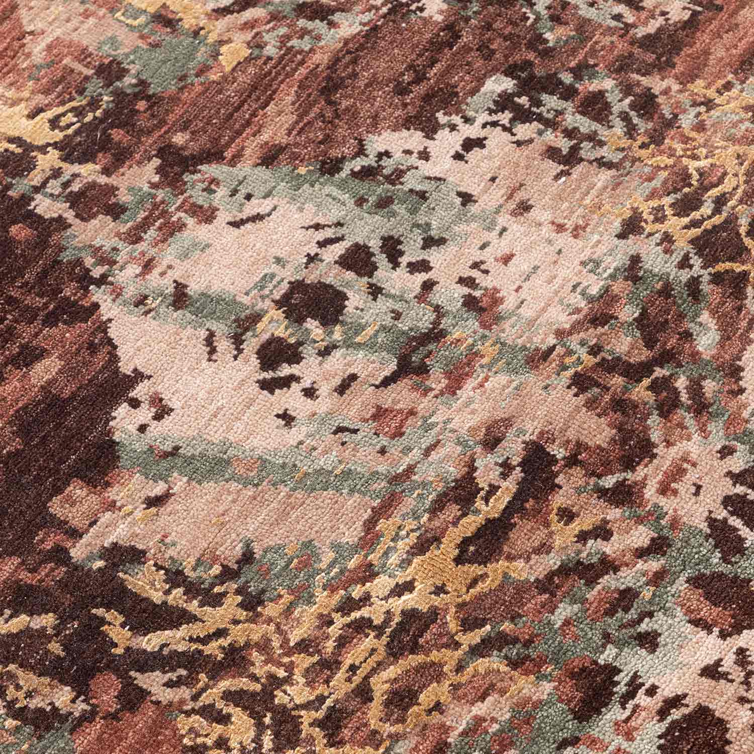 Taal Hand Knotted Woollen And Silk Rug