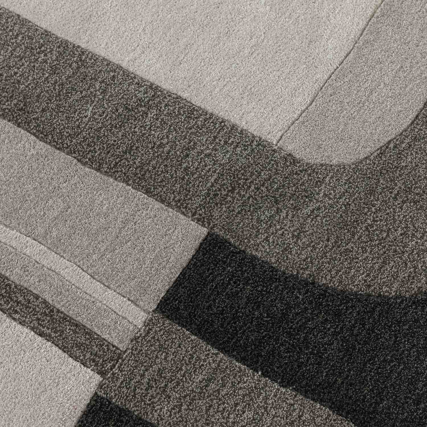 Pitthu Hand Tufted Woollen And Viscose Rug