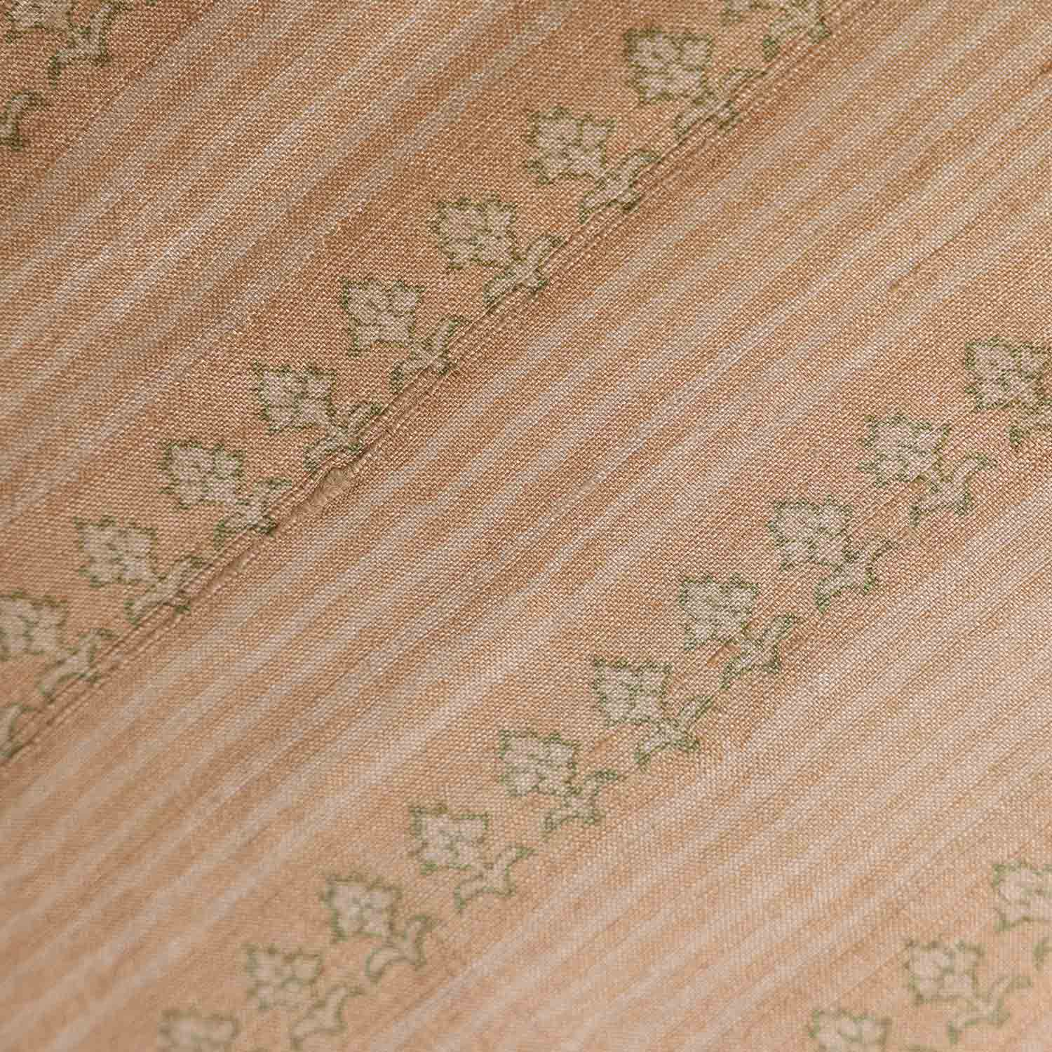 Amal Silk block printed Cushion Cover