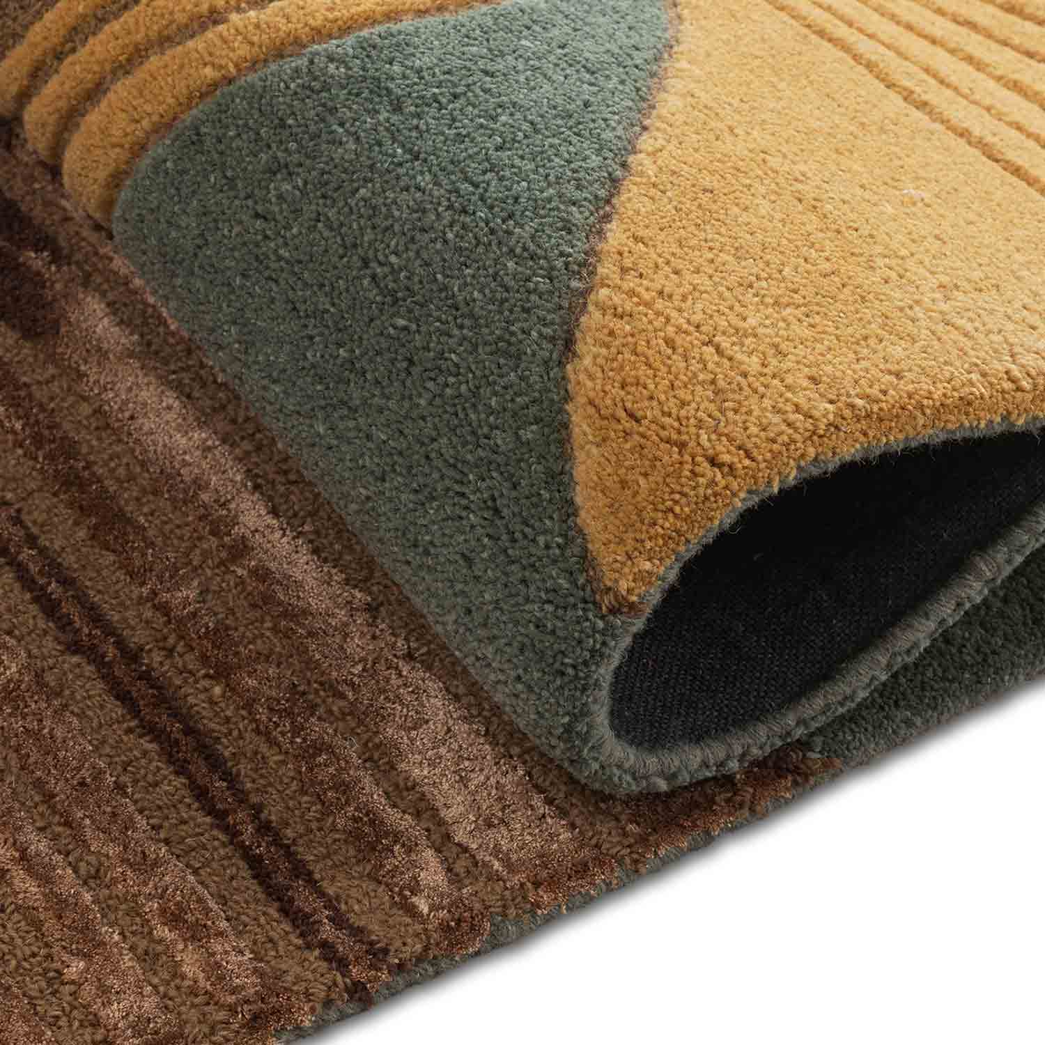 Nyrae Hand Tufted Woollen And Viscose Rug