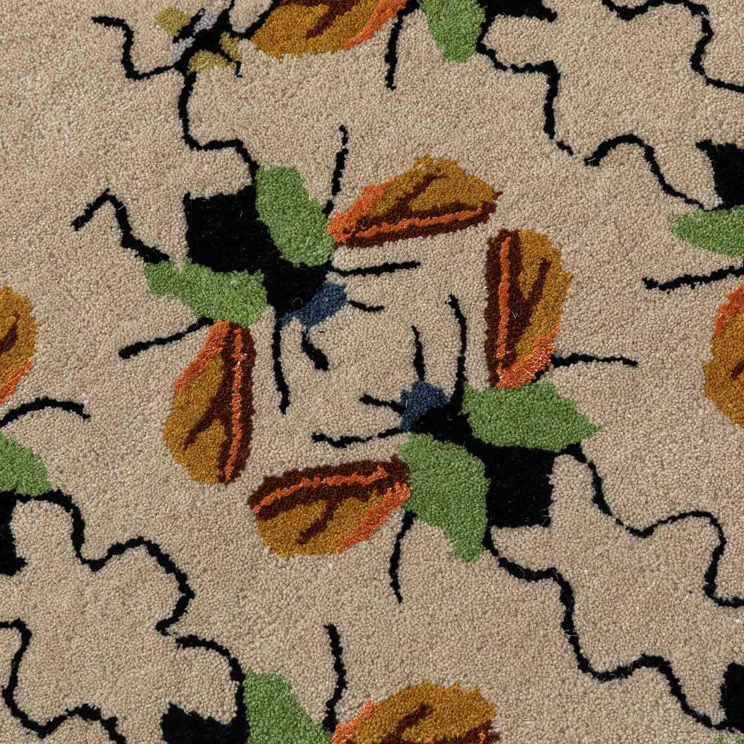 Motif Mania Hand Tufted Woollen And Viscose Rug By Varun Rana