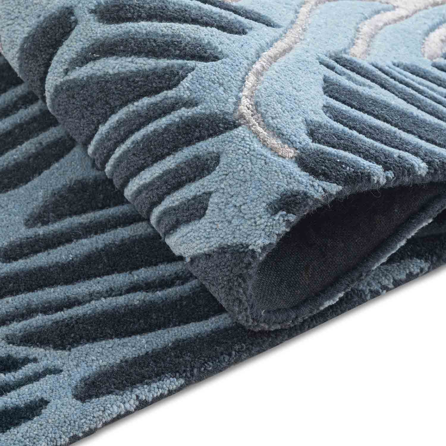 Corra Hand Tufted Woollen And Viscose Runner