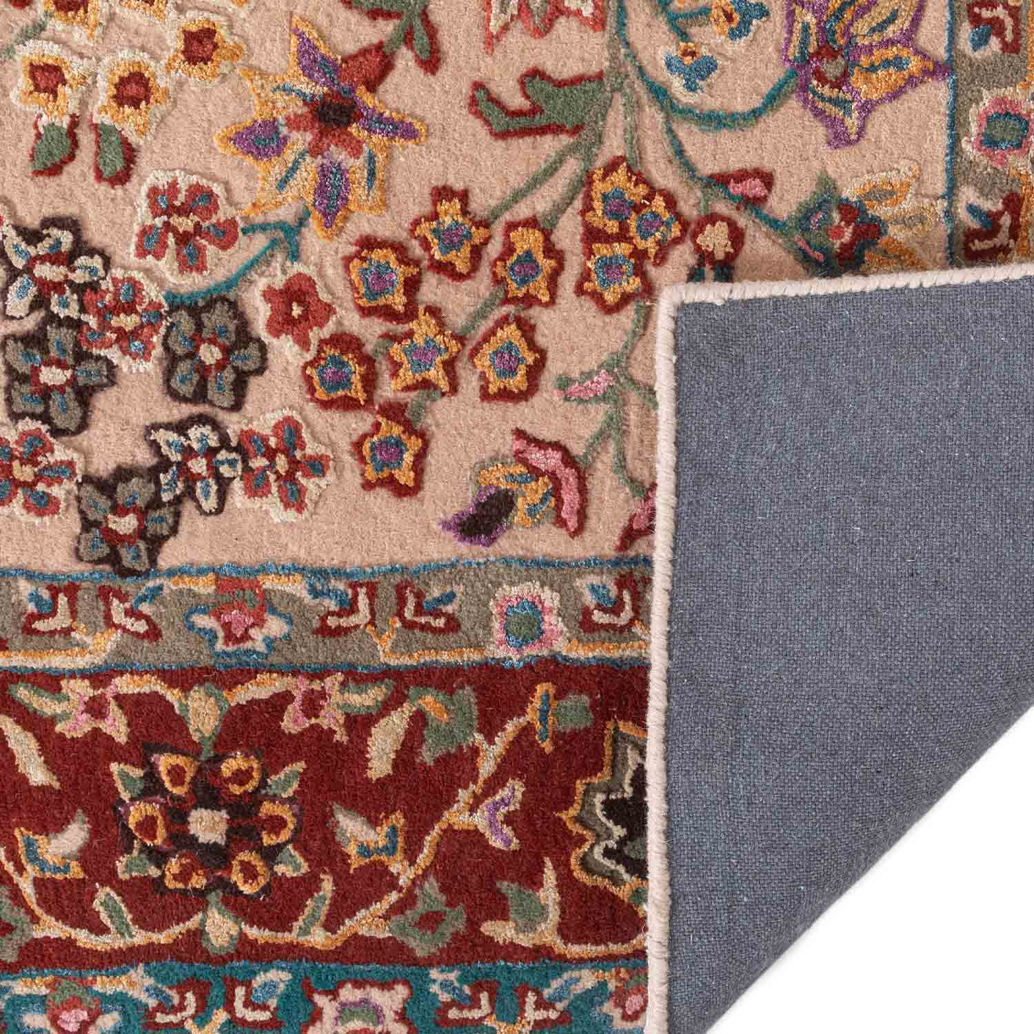 Yasmeen Hand Tufted Woollen And Viscose Rug